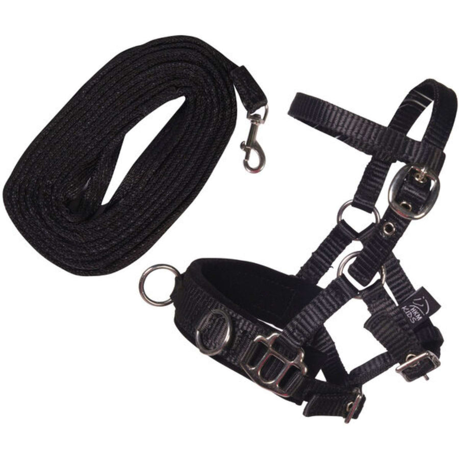 HKM Hobby Horsing Lunging Set Black