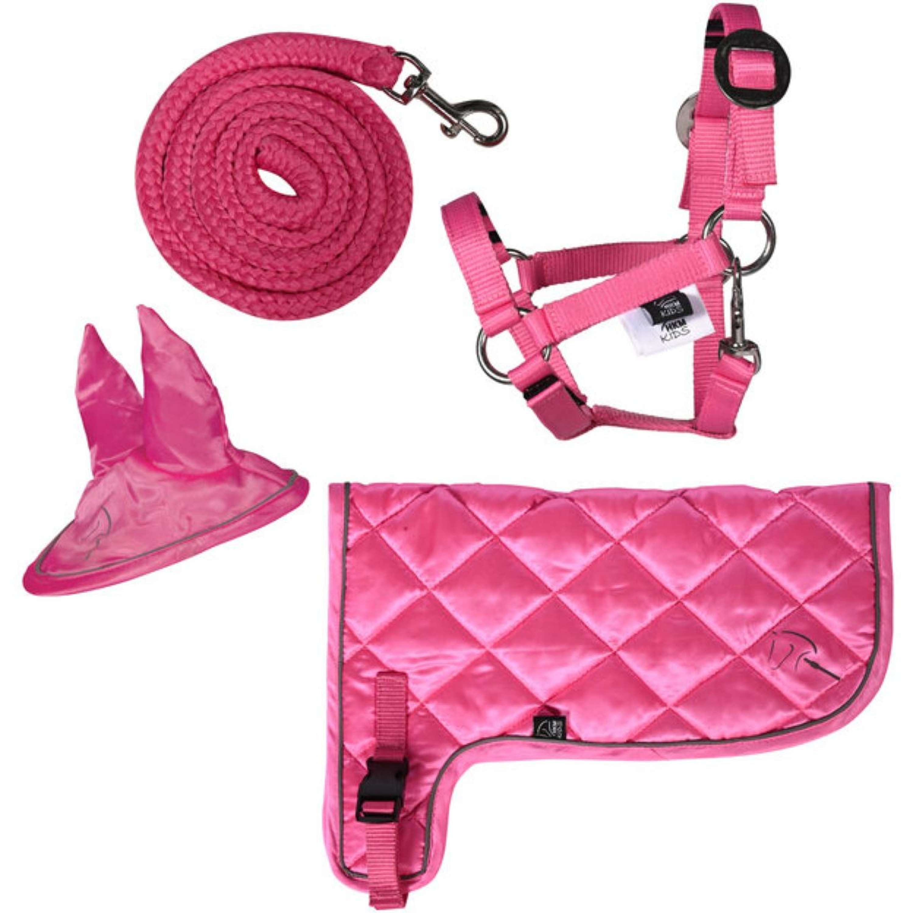 HKM Hobby Horsing Neon Set Pink