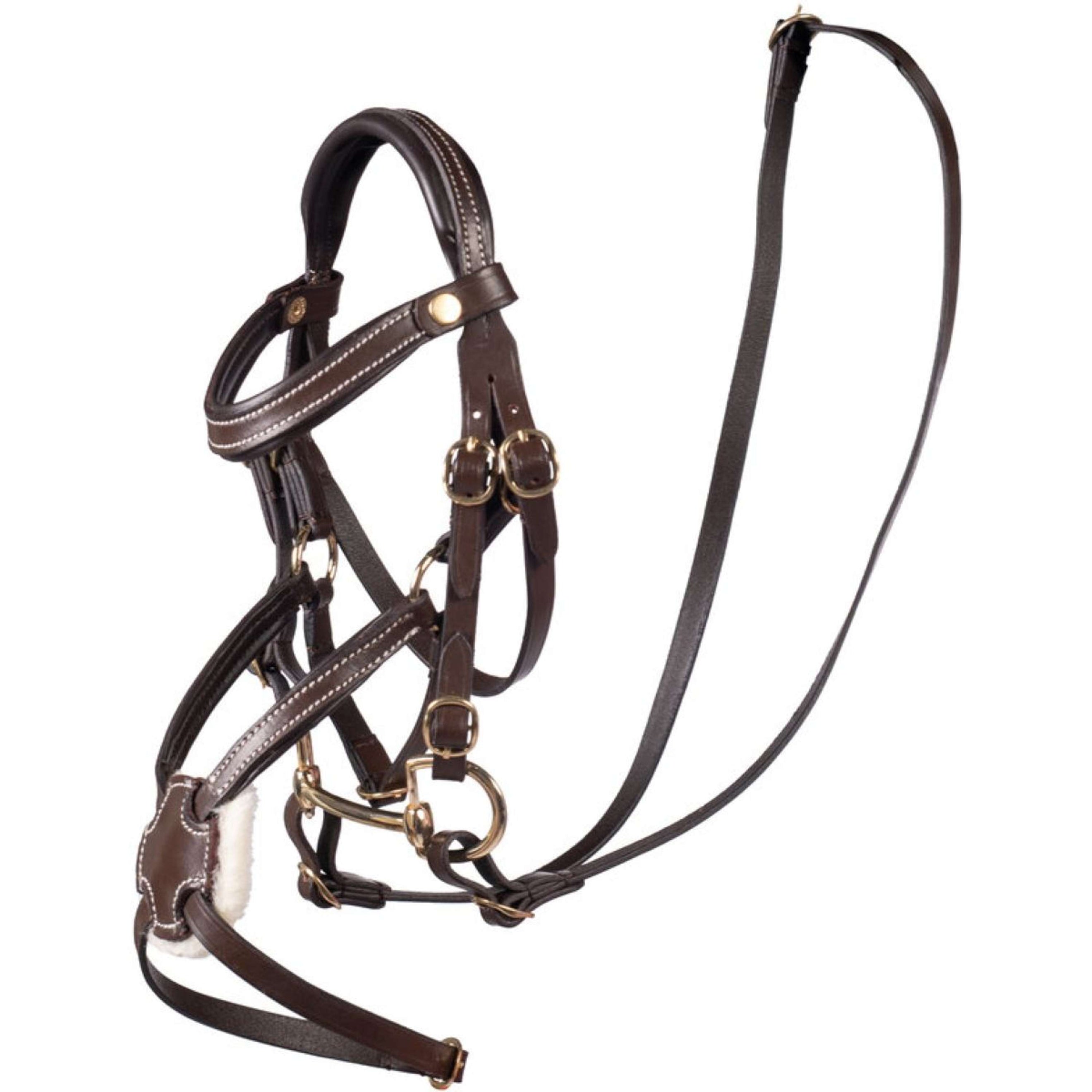HKM Mexican Bridle Hobby Horsing Brown