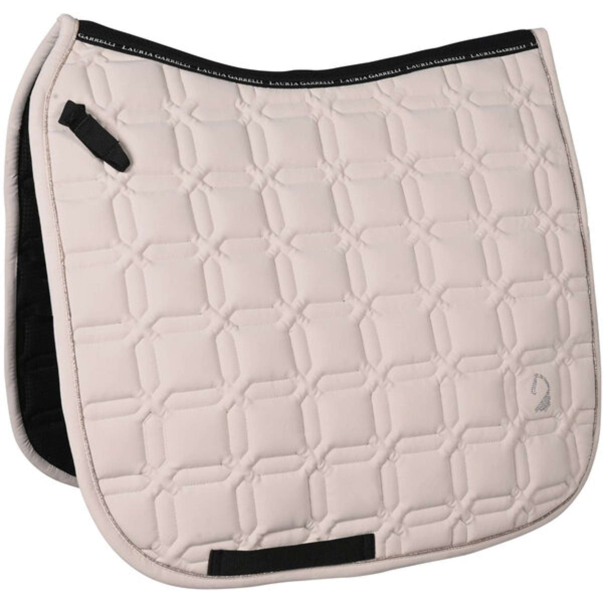 Lauria Garrelli Saddlepad Limone Elegant Dressage Grey/Beige