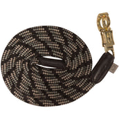 Lauria Garrelli Lead Rope Limone with a Panic Snap Black