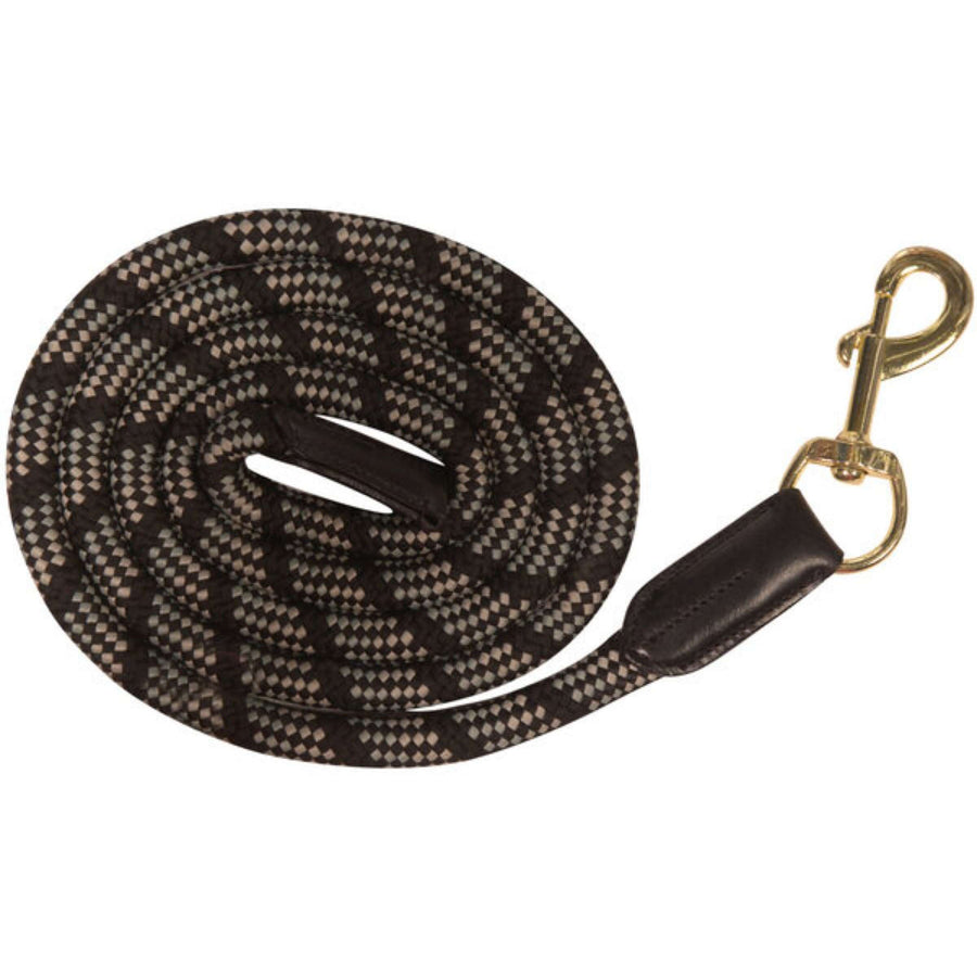 Lauria Garrelli Lead Rope Limone with Carabiner Black