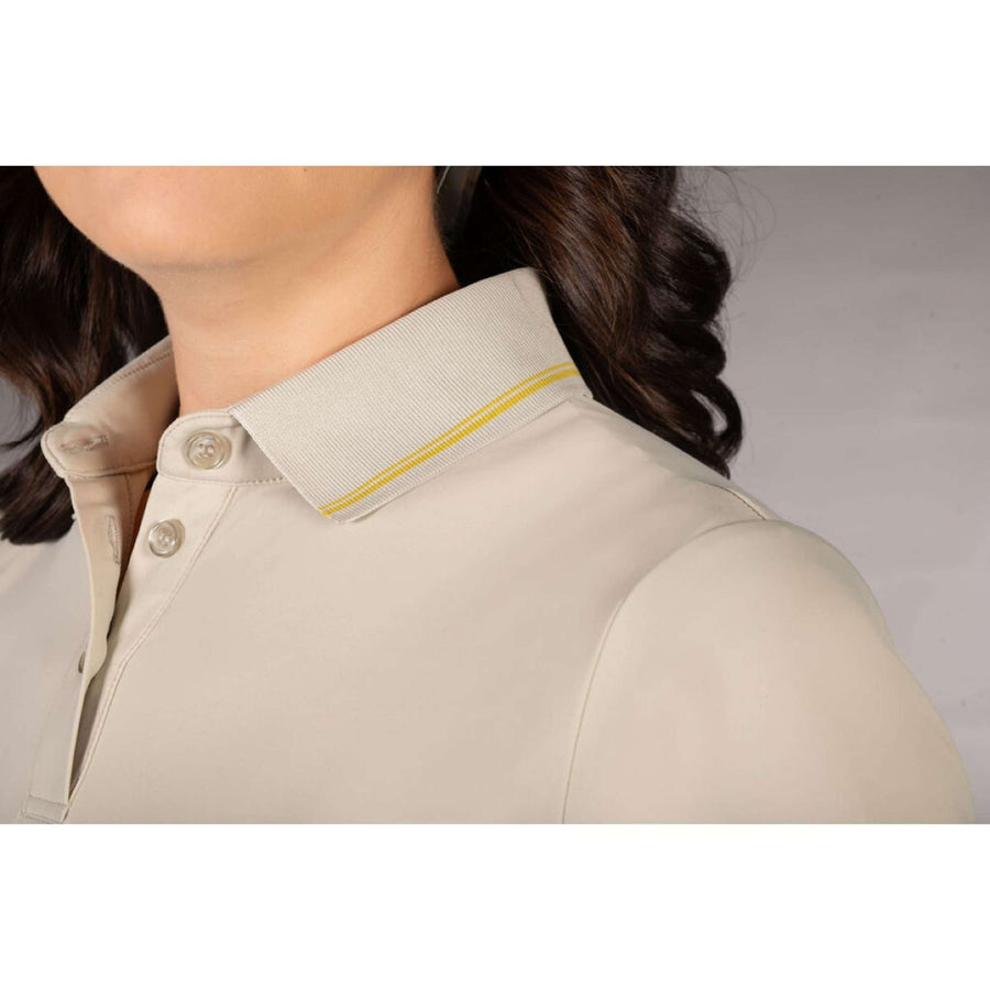 Lauria Garrelli Poloshirt Limone Grey/Beige