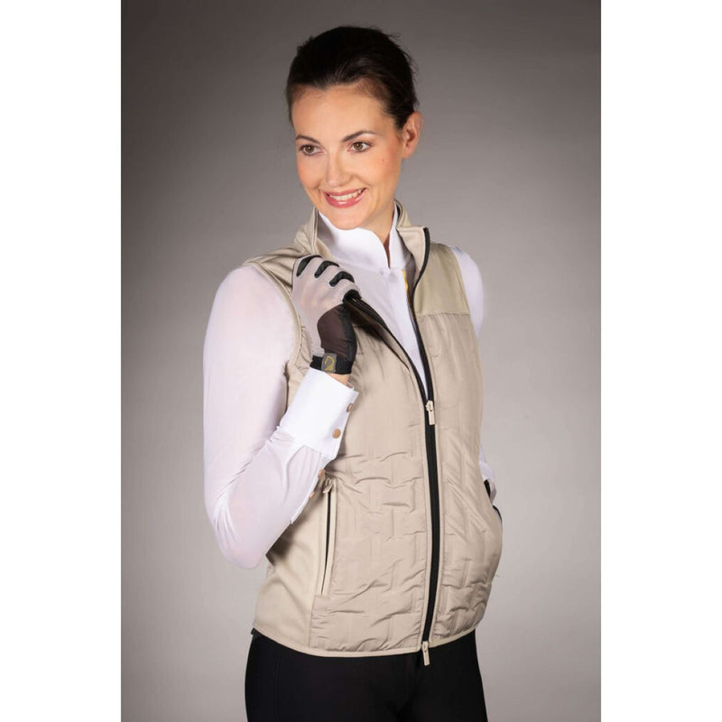 Lauria Garrelli Bodywarmer Limone Grey/Beige