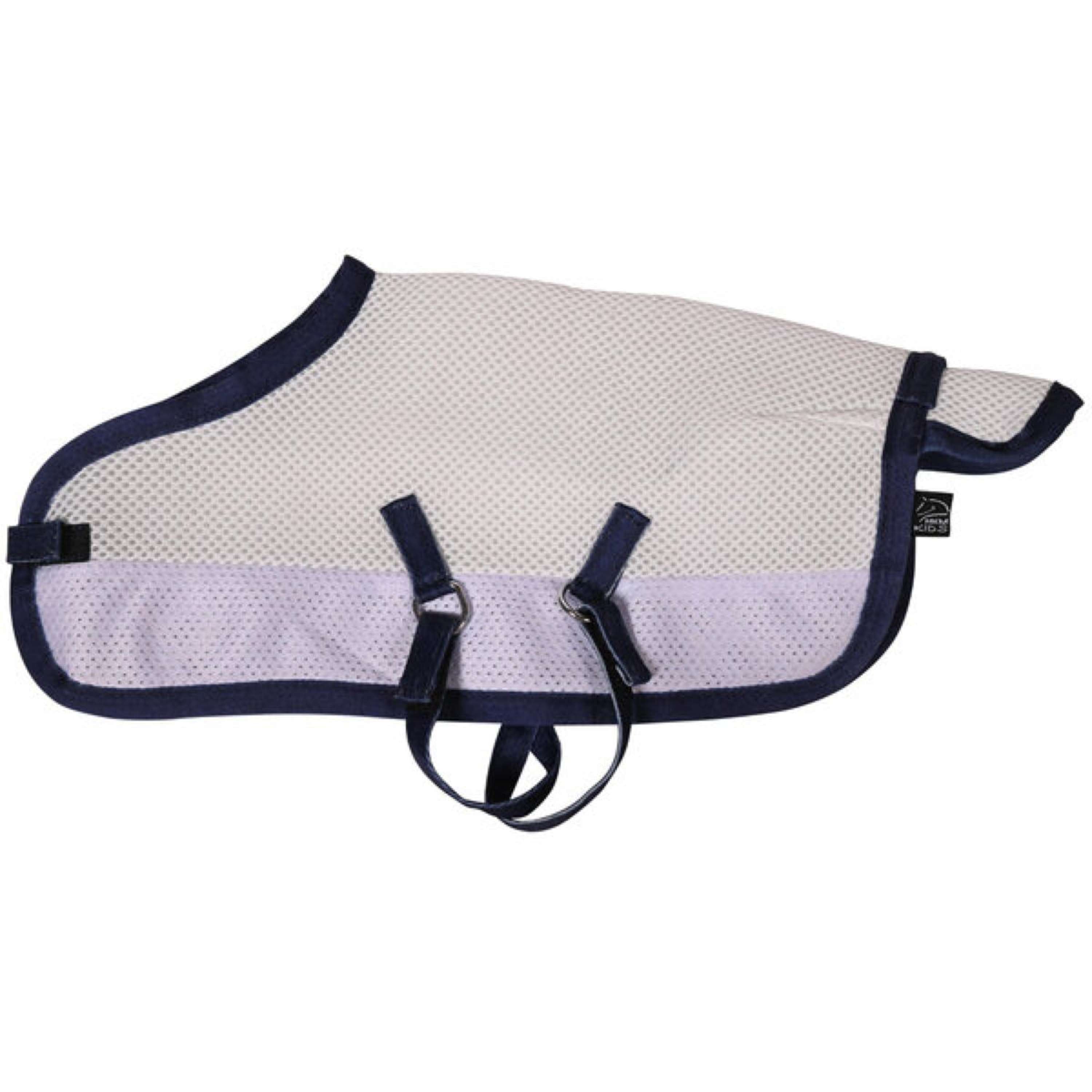 HKM Fly Mask Cuddle Horse Grey/Blue