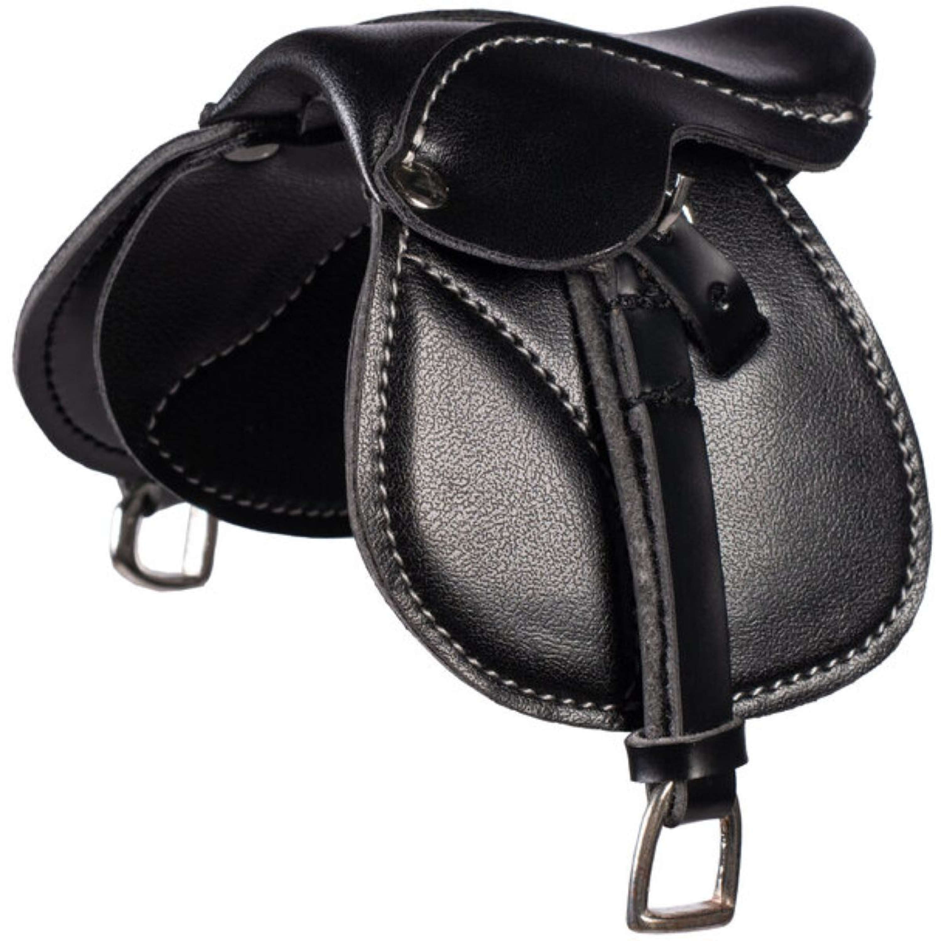 HKM Saddle Cuddle Horse Black