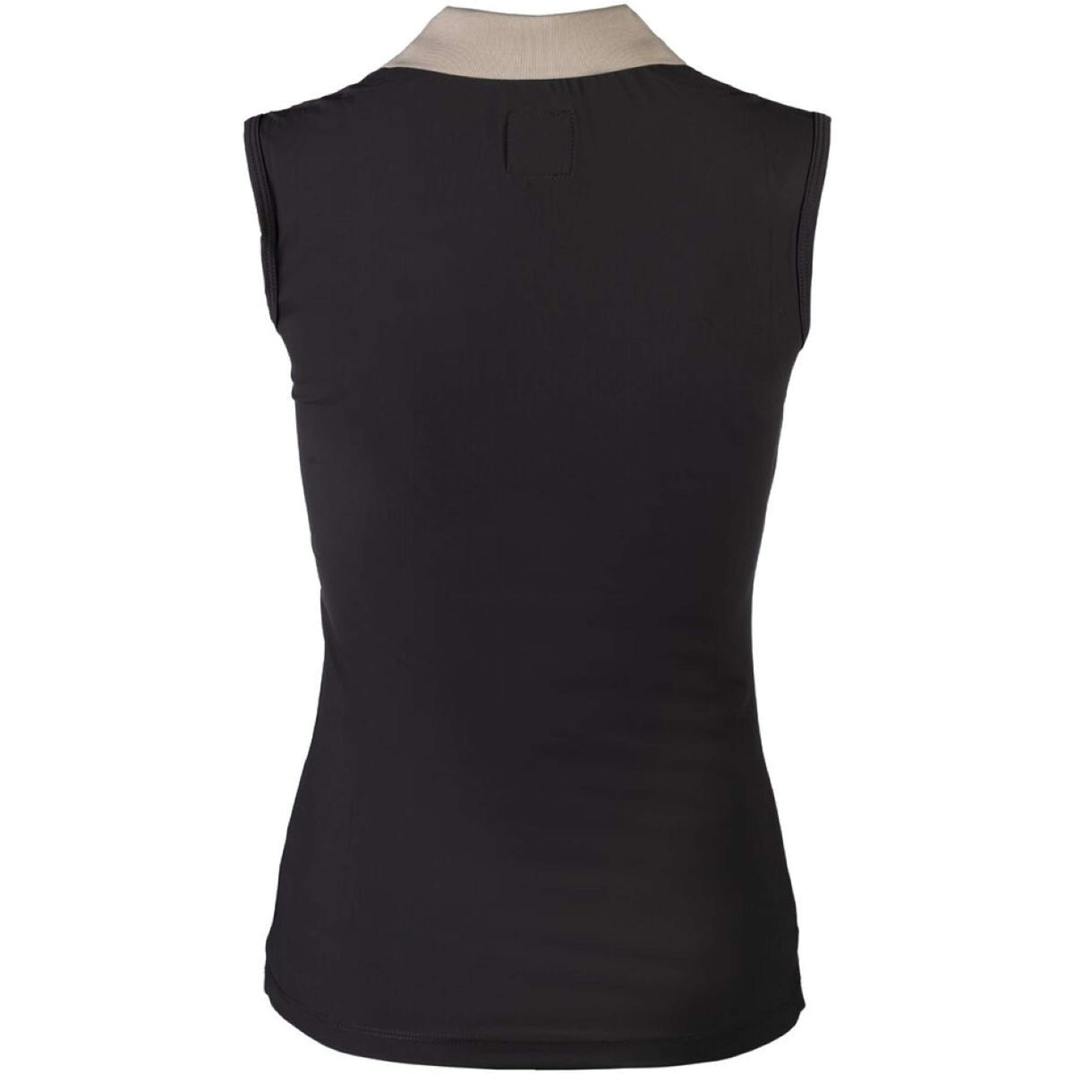 Lauria Garrelli Poloshirt Limone Sleeveless Black