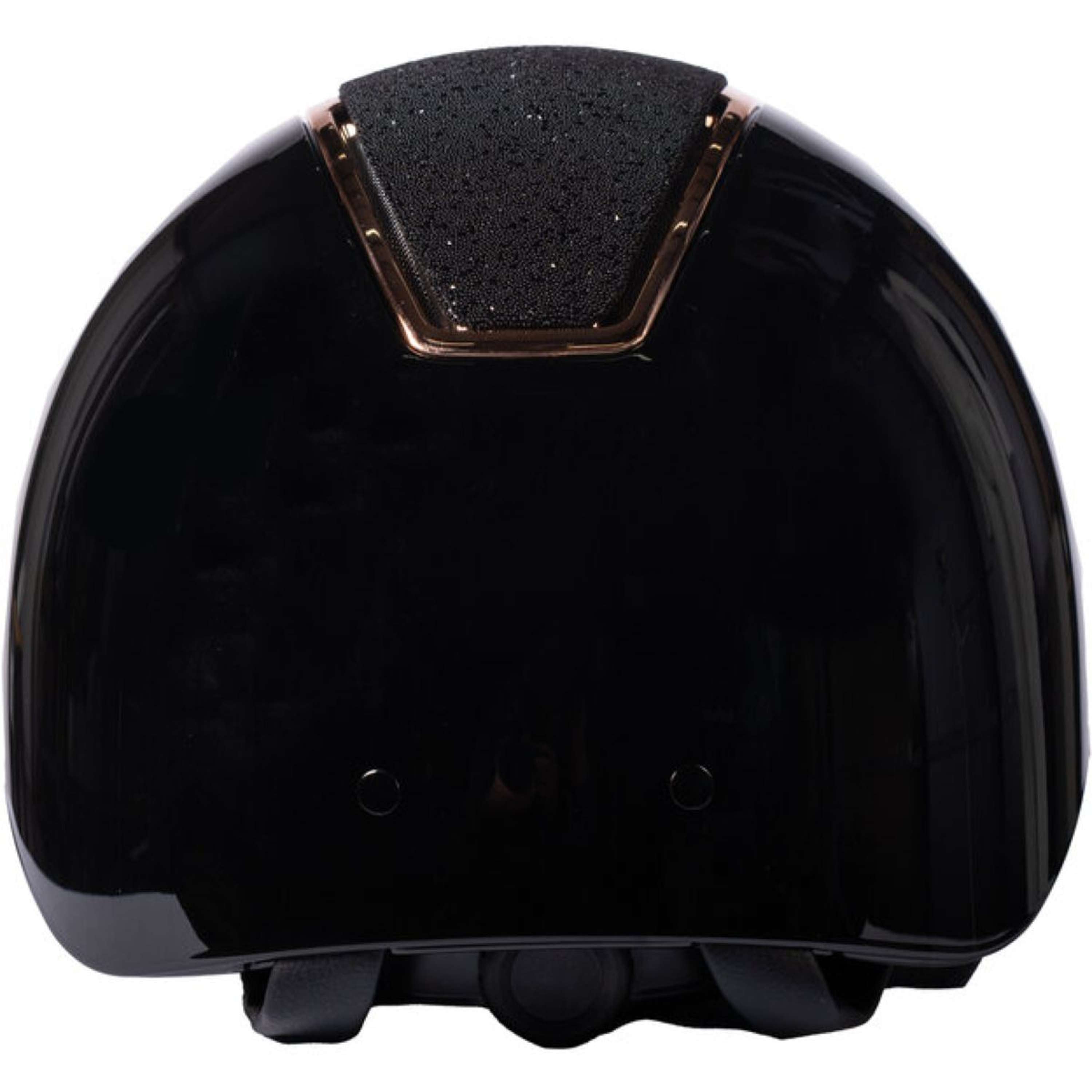 HKM Cap Lady Shield Brillant Black/Rose gold