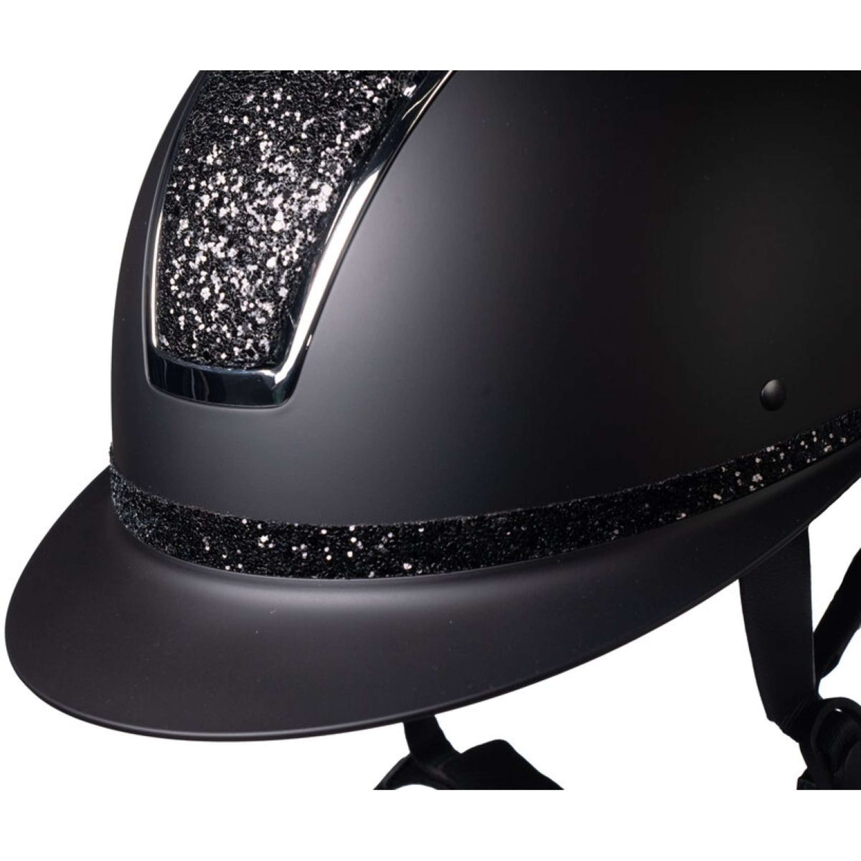 HKM Cap Lady Shield Elegant Black/Silver
