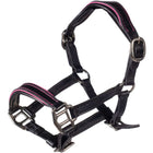 HKM Hobby Horsing Leather Halter Black/Pink