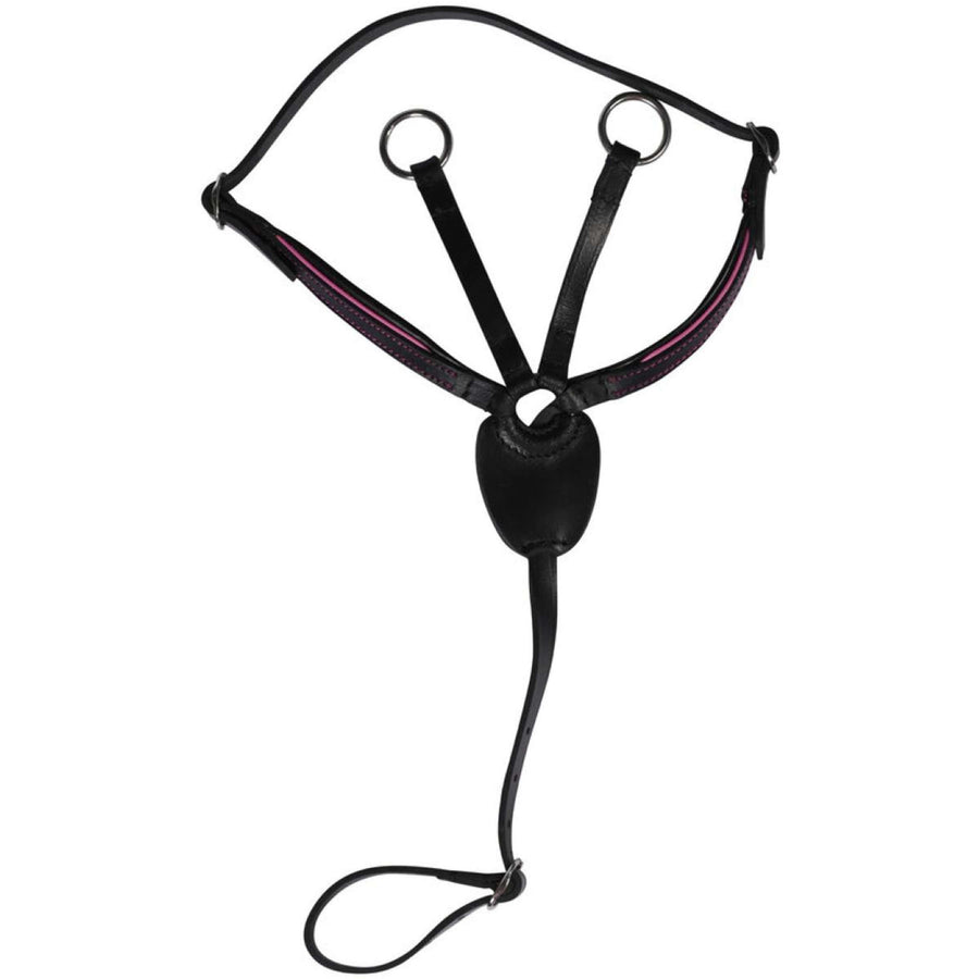 HKM Hobby Horsing Martingale Black/Pink
