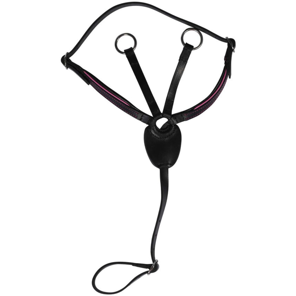 HKM Hobby Horsing Martingale Black/Pink