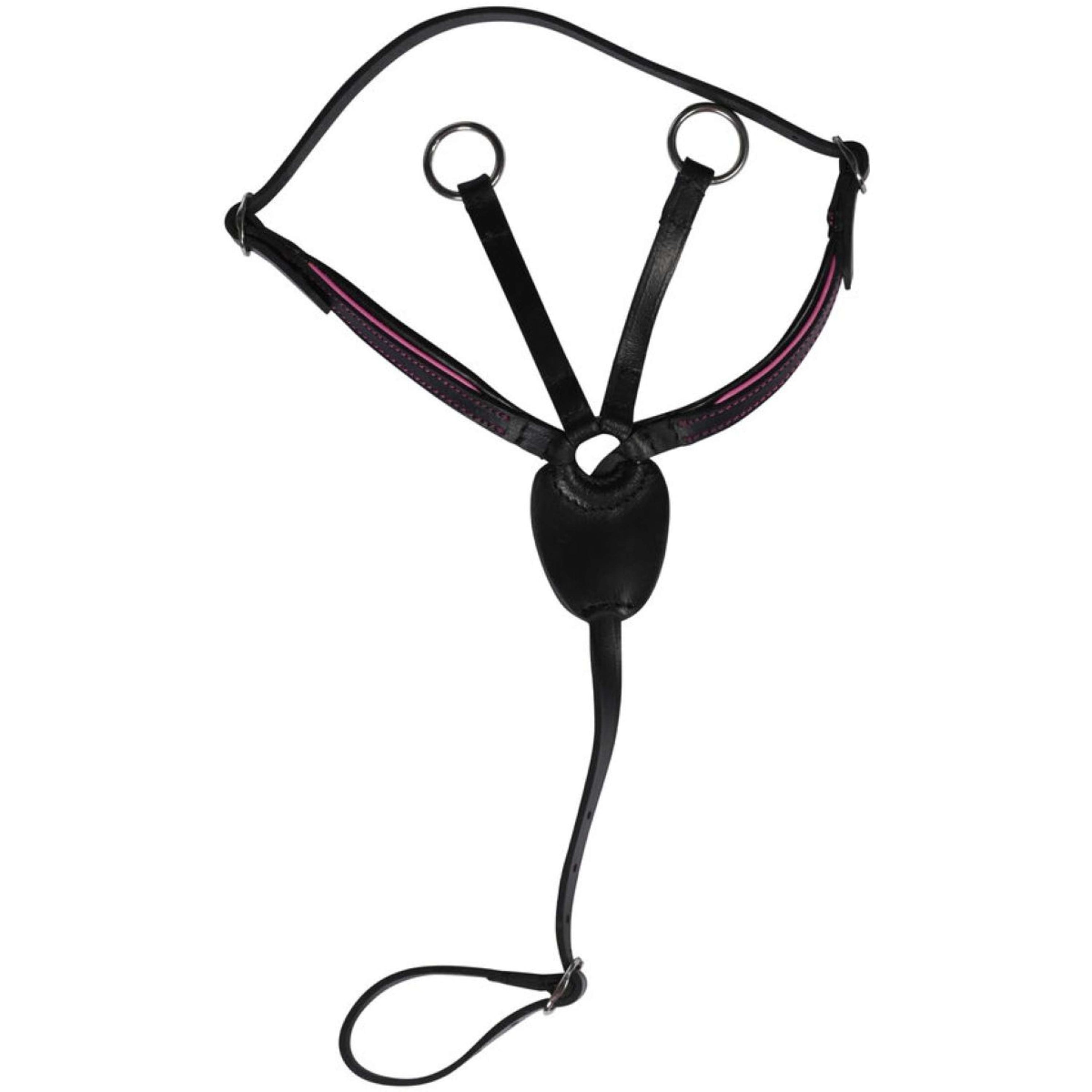 HKM Martingale Hobby Horsing Black/Pink