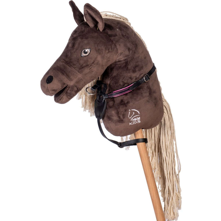 HKM Hobby Horsing Martingale Black/Pink