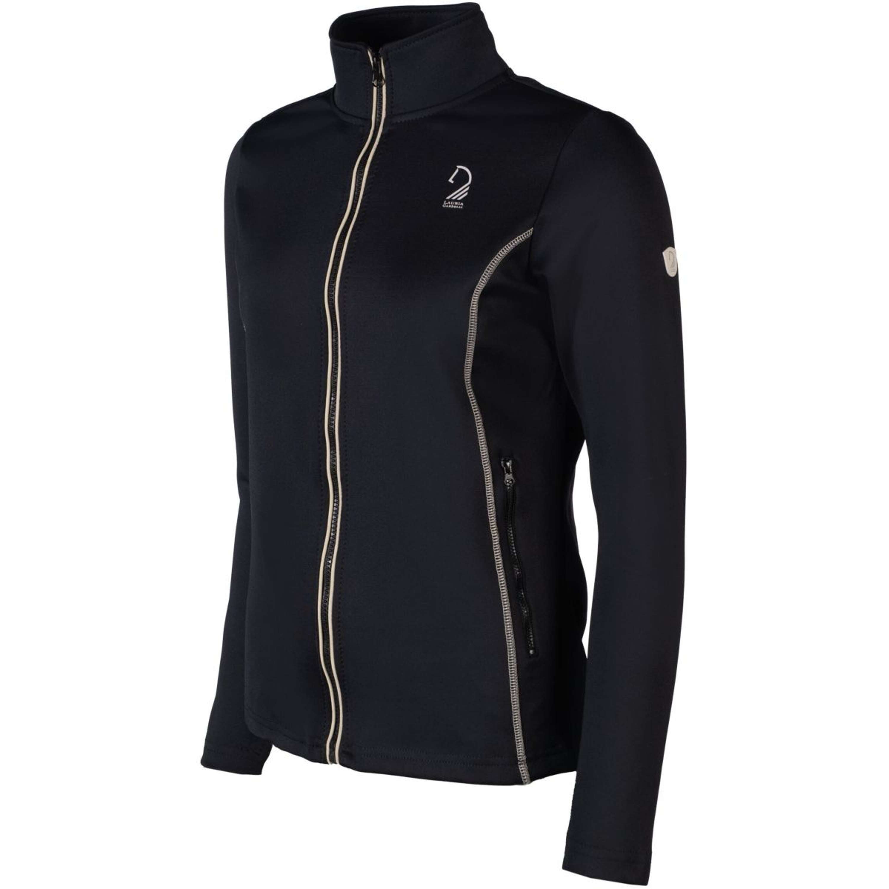 Lauria Garrelli Fleece Vest Limone Black