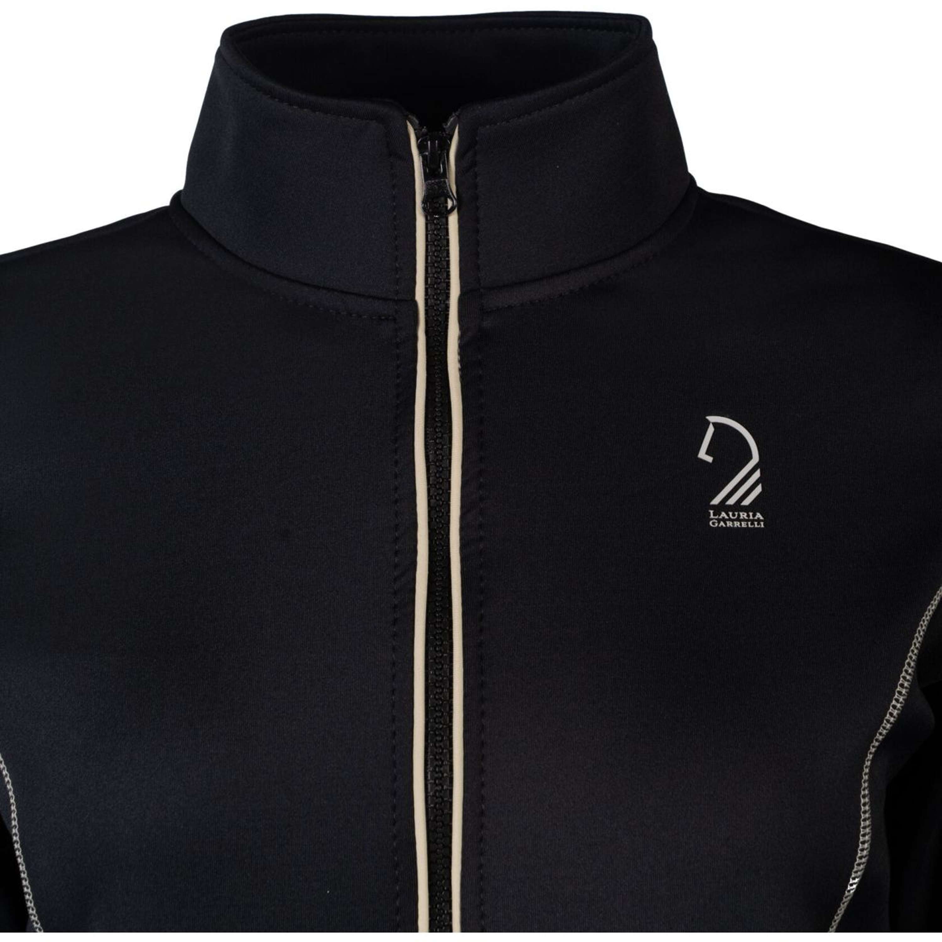 Lauria Garrelli Fleece Vest Limone Black