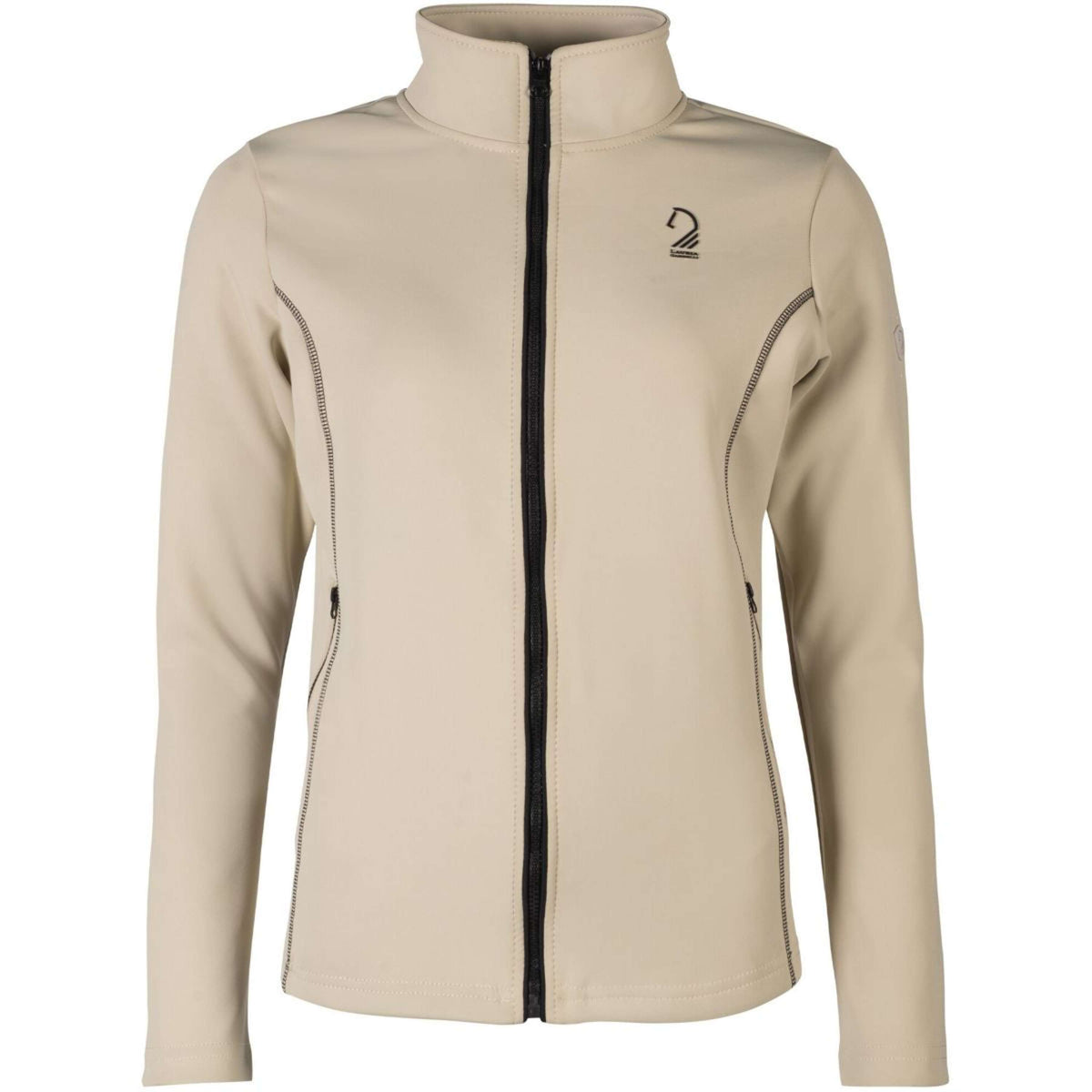 Lauria Garrelli Fleece Vest Limone Grey/Beige