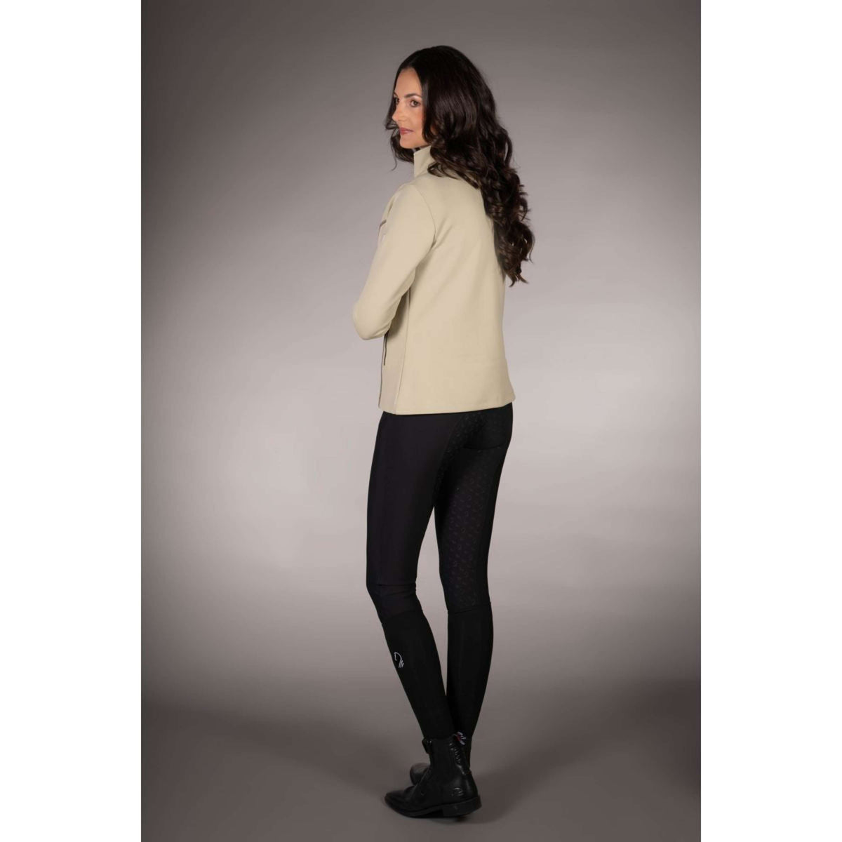 Lauria Garrelli Fleece Vest Limone Grey/Beige