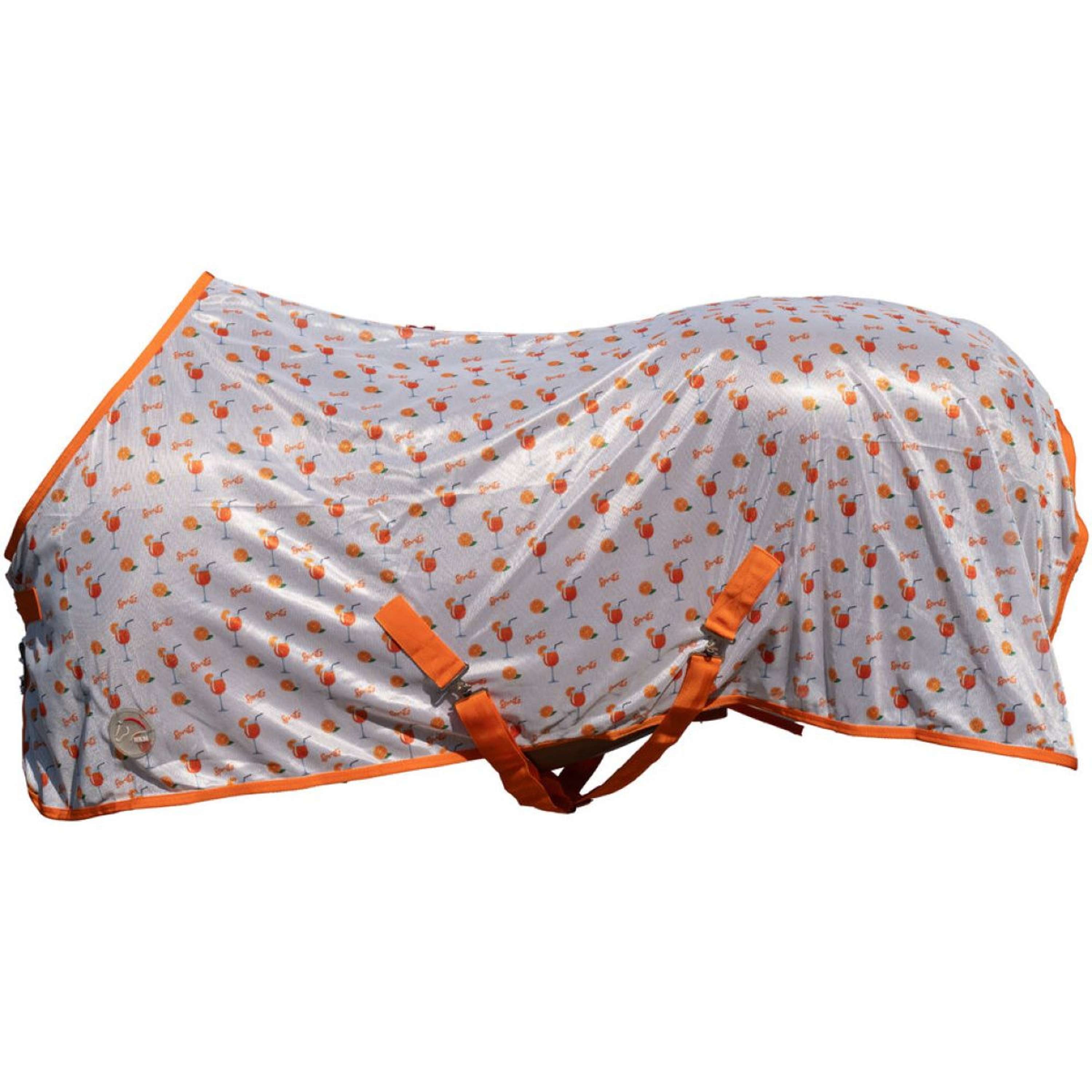 HKM Fly Rug Splash Orange