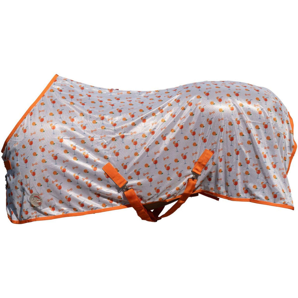 HKM Fly Rug Splash Orange