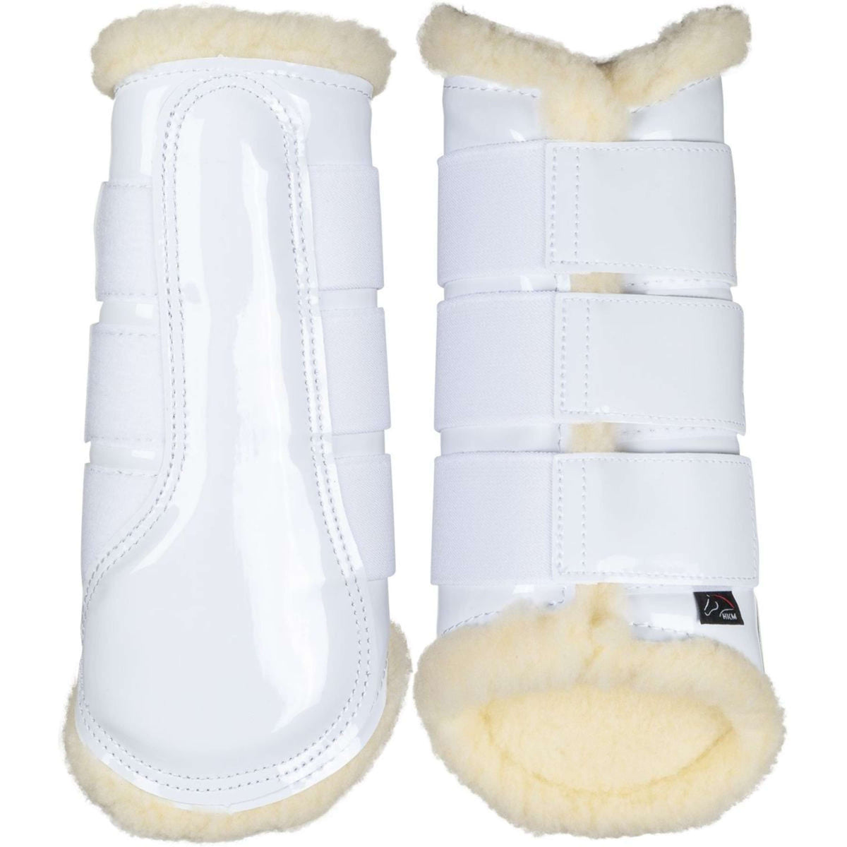 HKM Dressageboots Comfort Lacquer White