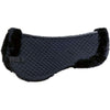 HKM Half Pad Synthetic Sheepskin Black
