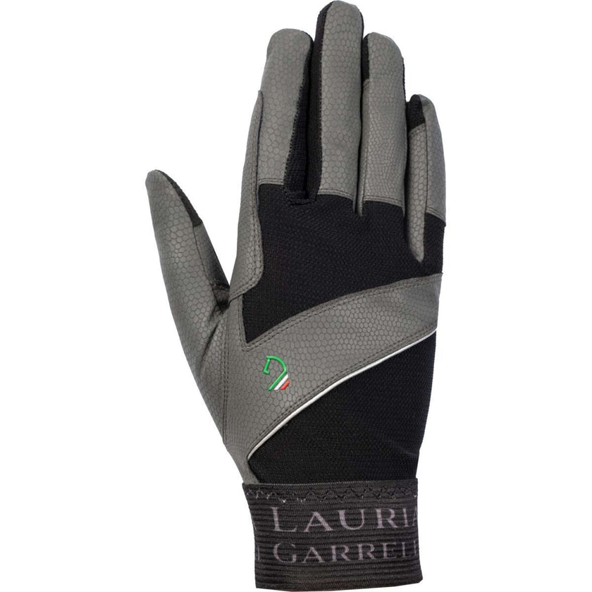 HKM Gloves Livigno Lauria Garelli Black/Grey