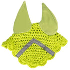 HKM Hobby Horsing Ear Bonnet Reflective Neon Yellow