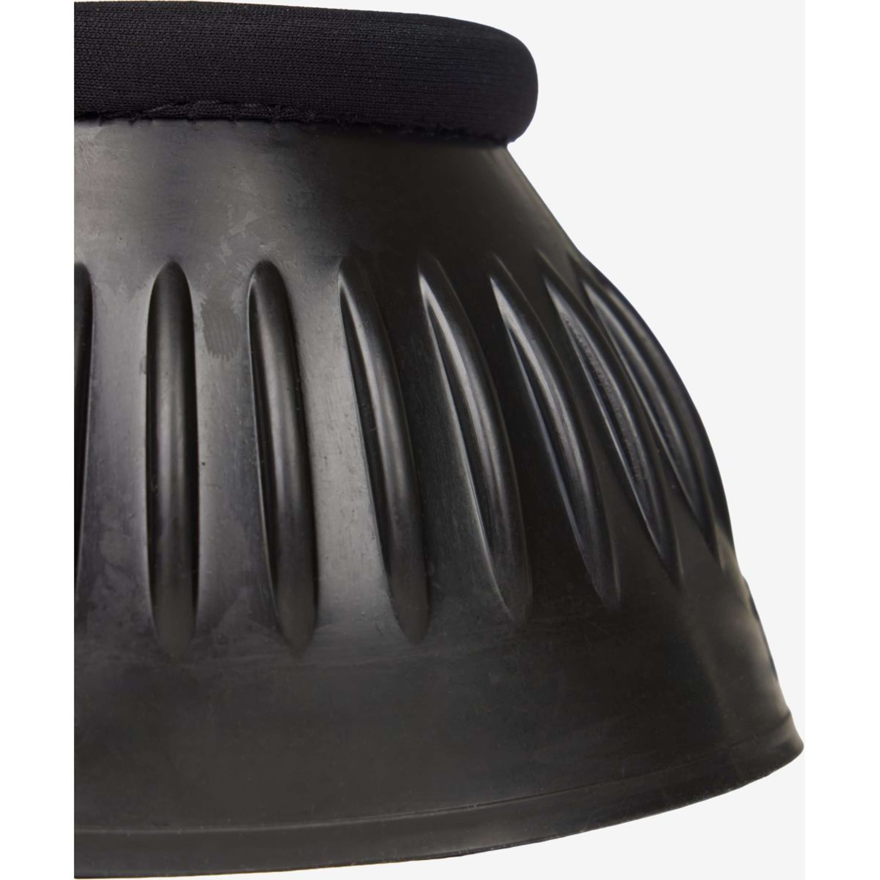 LeMieux Bell Boots Rubber Bell with Neoprene Black