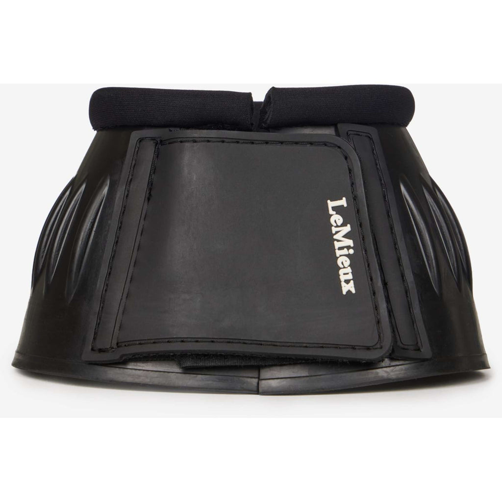 LeMieux Bell Boots Rubber Bell with Neoprene Black