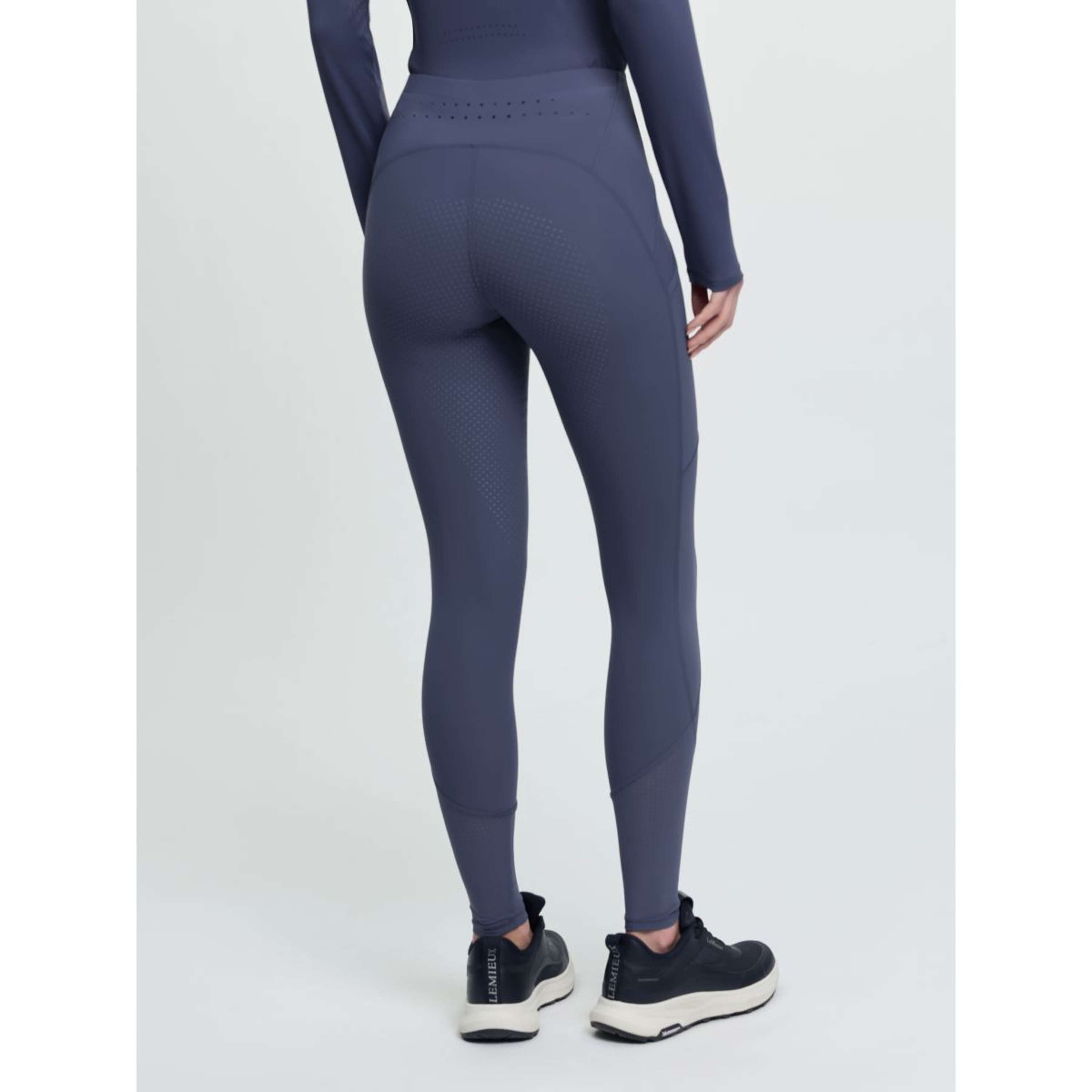LeMieux Riding Legging Airflow Full Grip Shadow