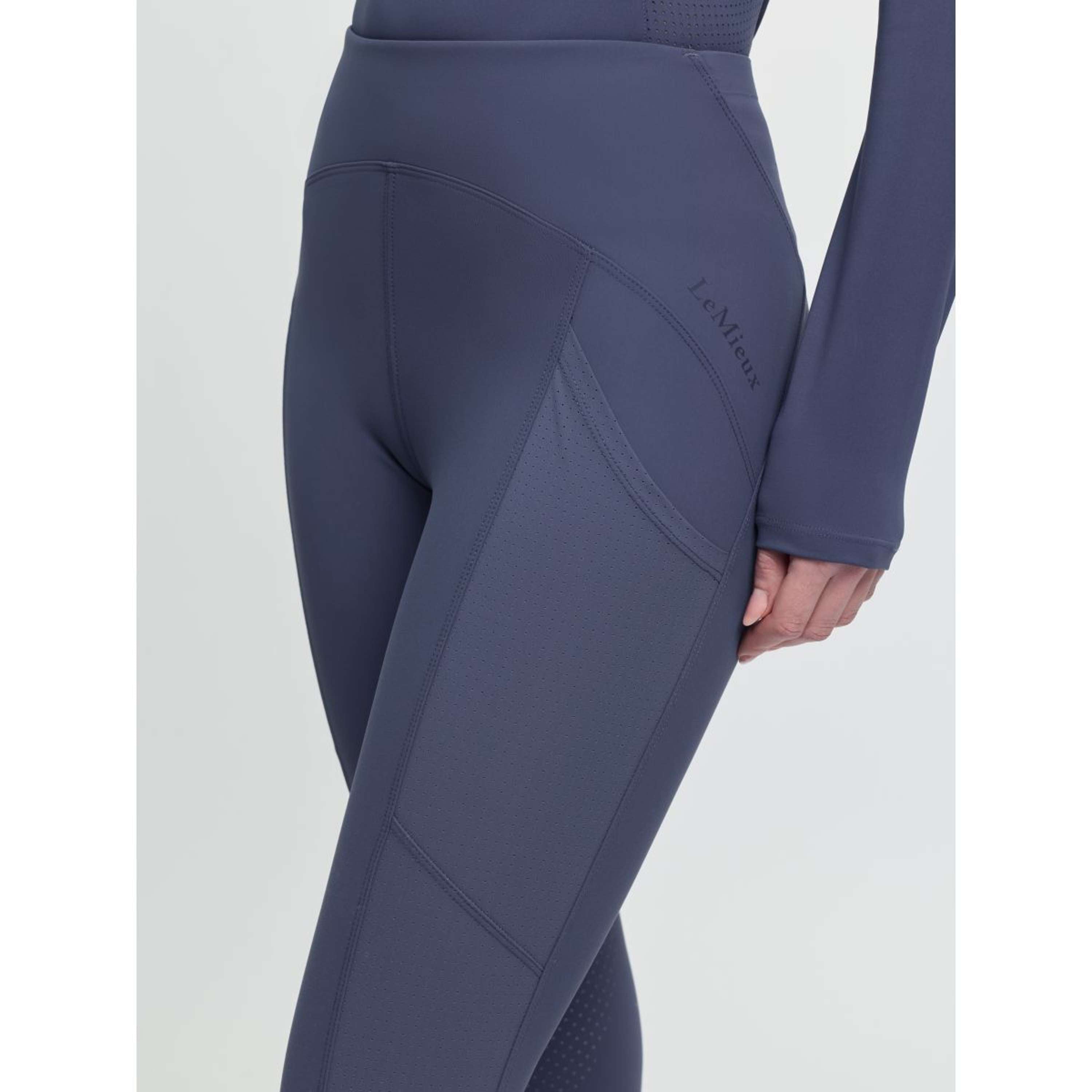 LeMieux Riding Legging Airflow Full Grip Shadow