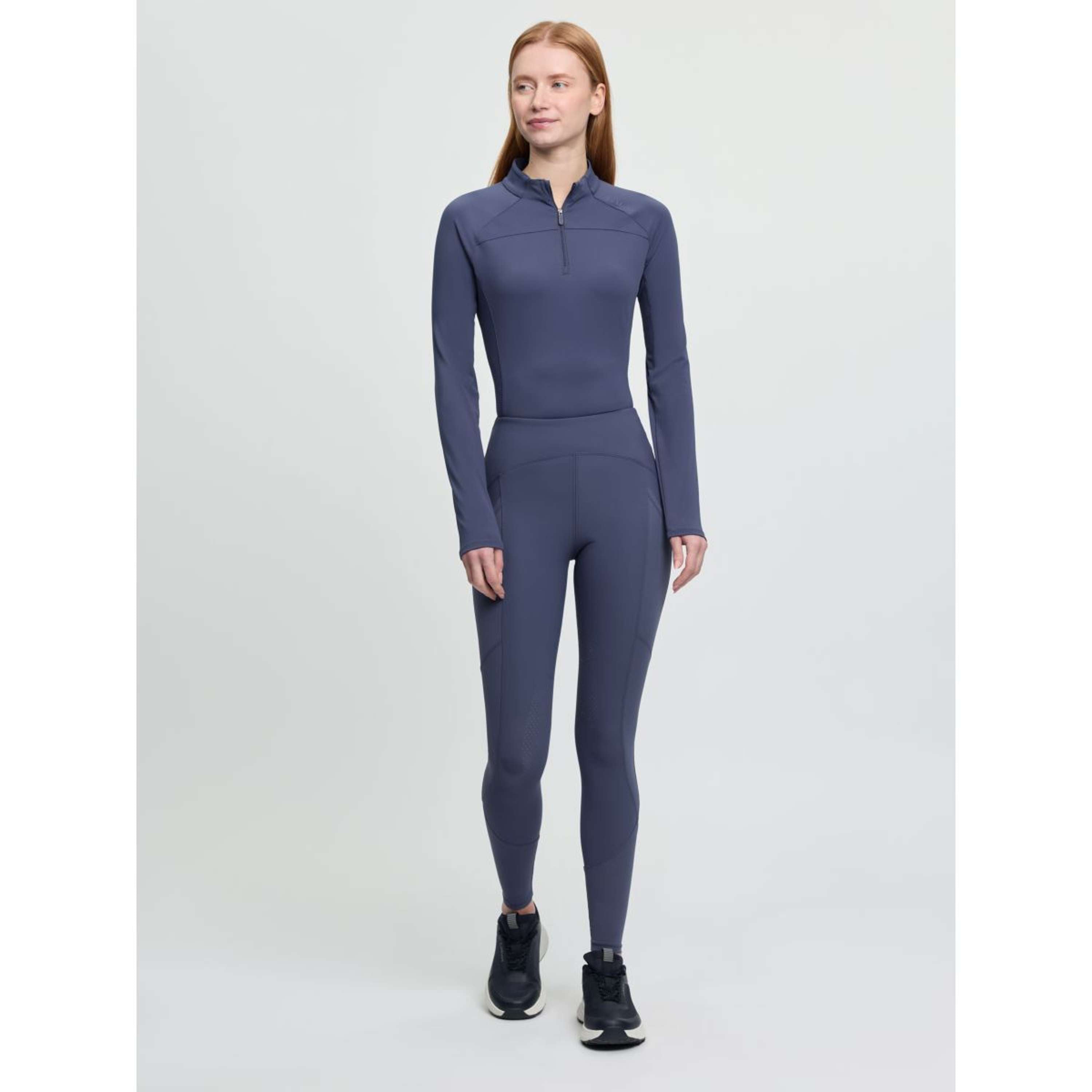 LeMieux Riding Legging Airflow Full Grip Shadow