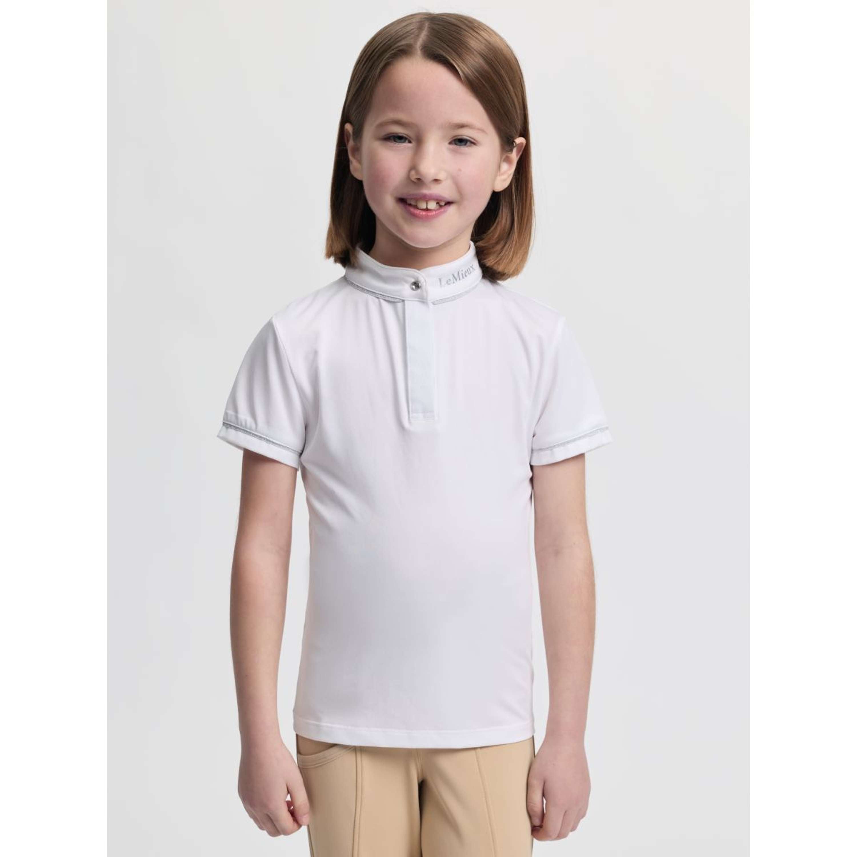 LeMieux Competition Shirt Mini Bella White