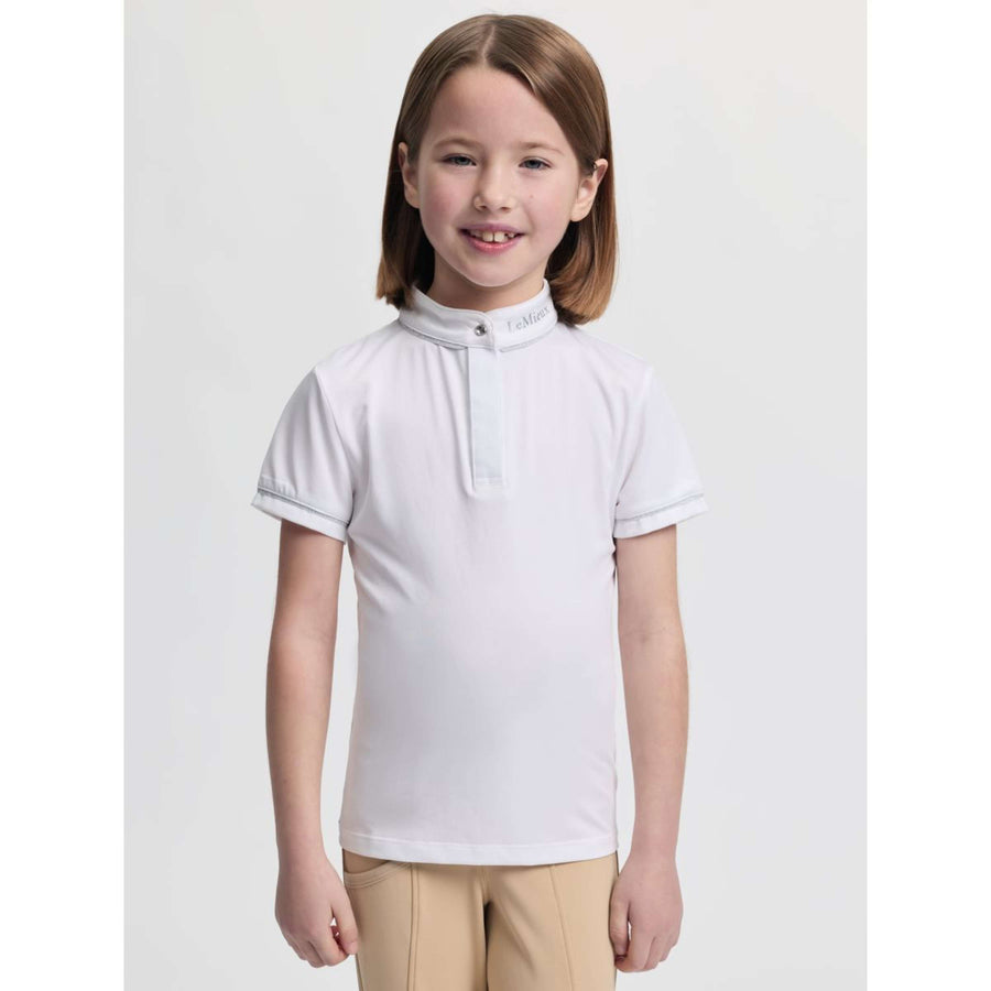 LeMieux Competition Shirt Mini Bella White