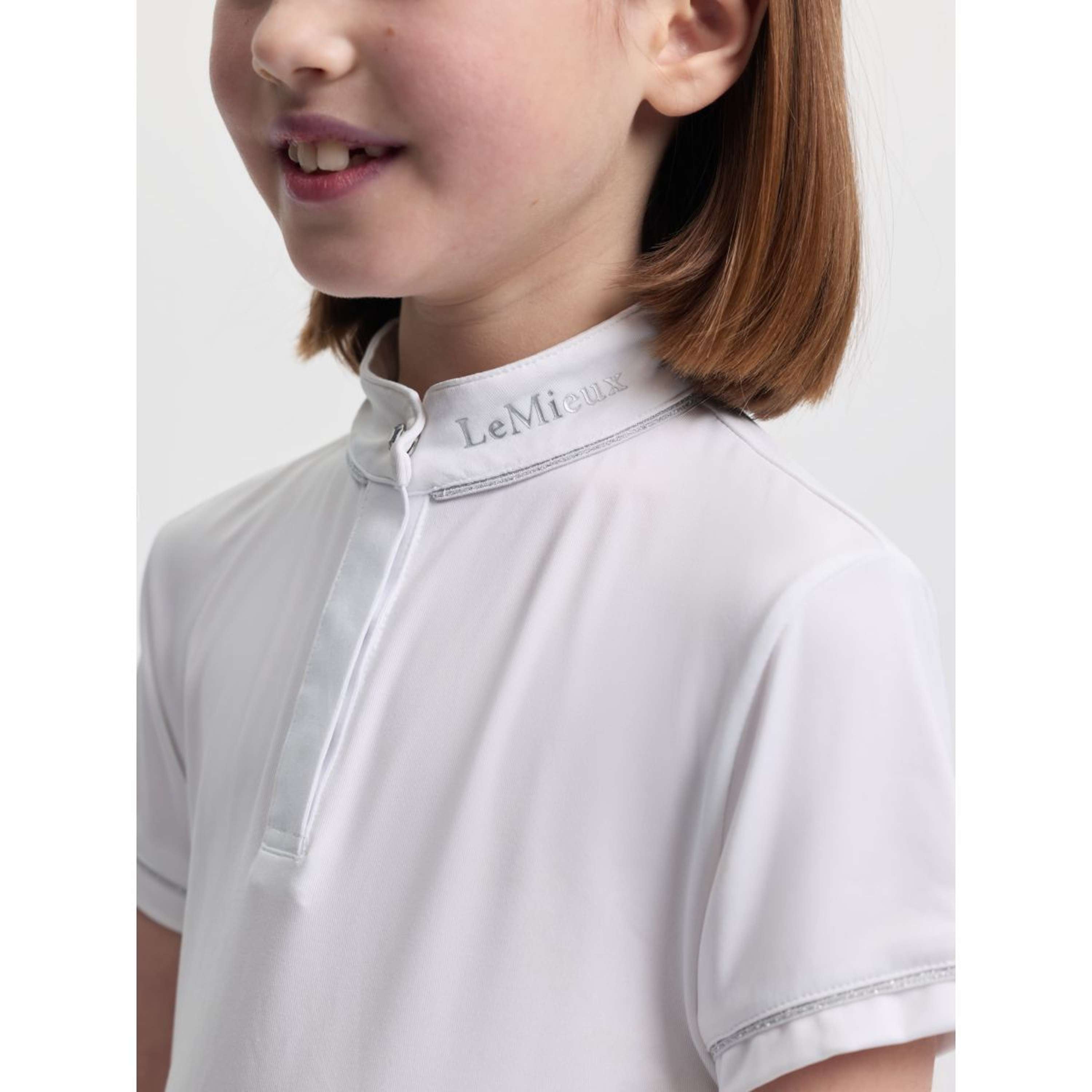 LeMieux Competition Shirt Mini Bella White