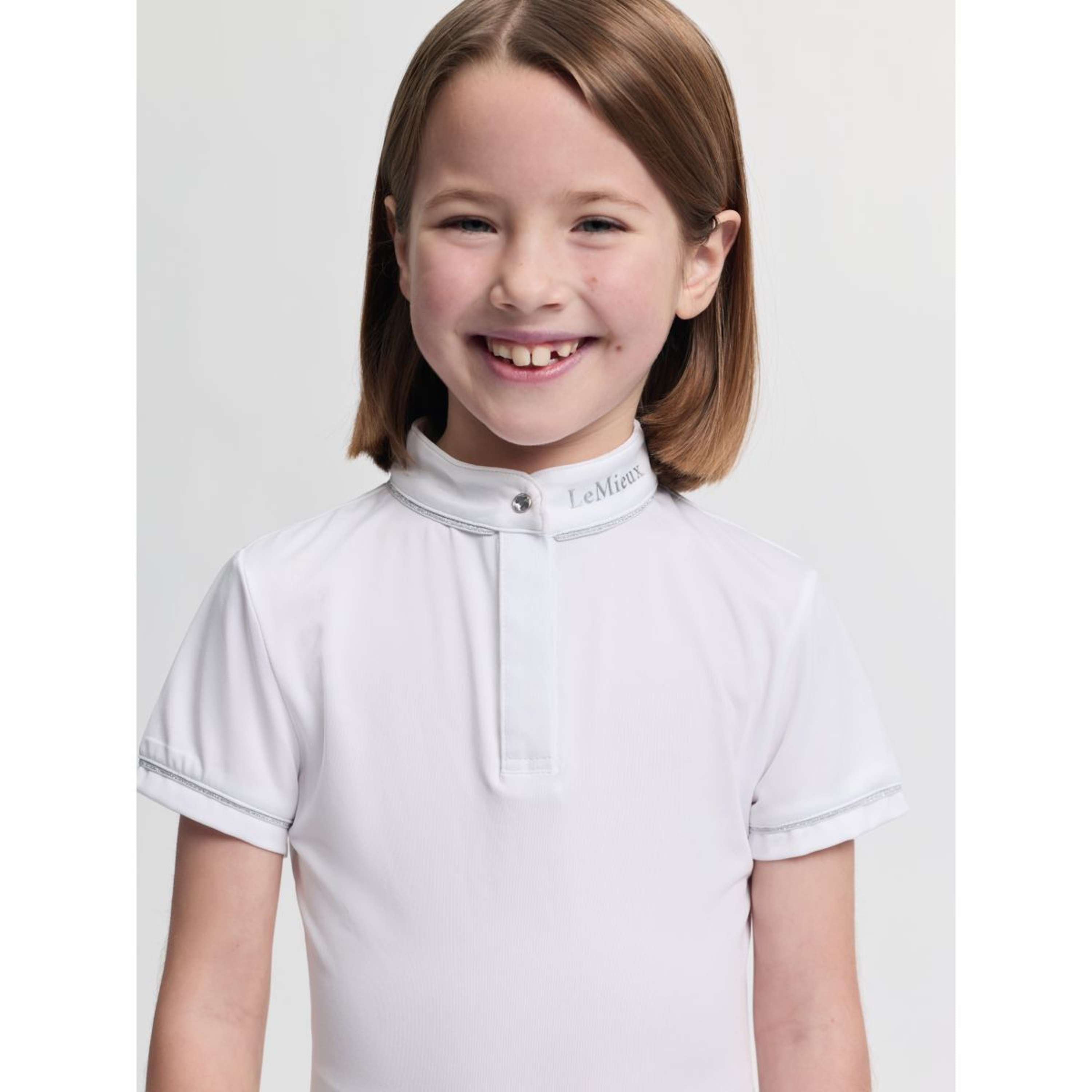 LeMieux Competition Shirt Mini Bella White