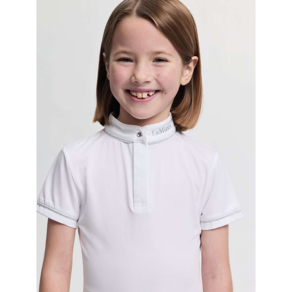 LeMieux Competition Shirt Mini Bella White