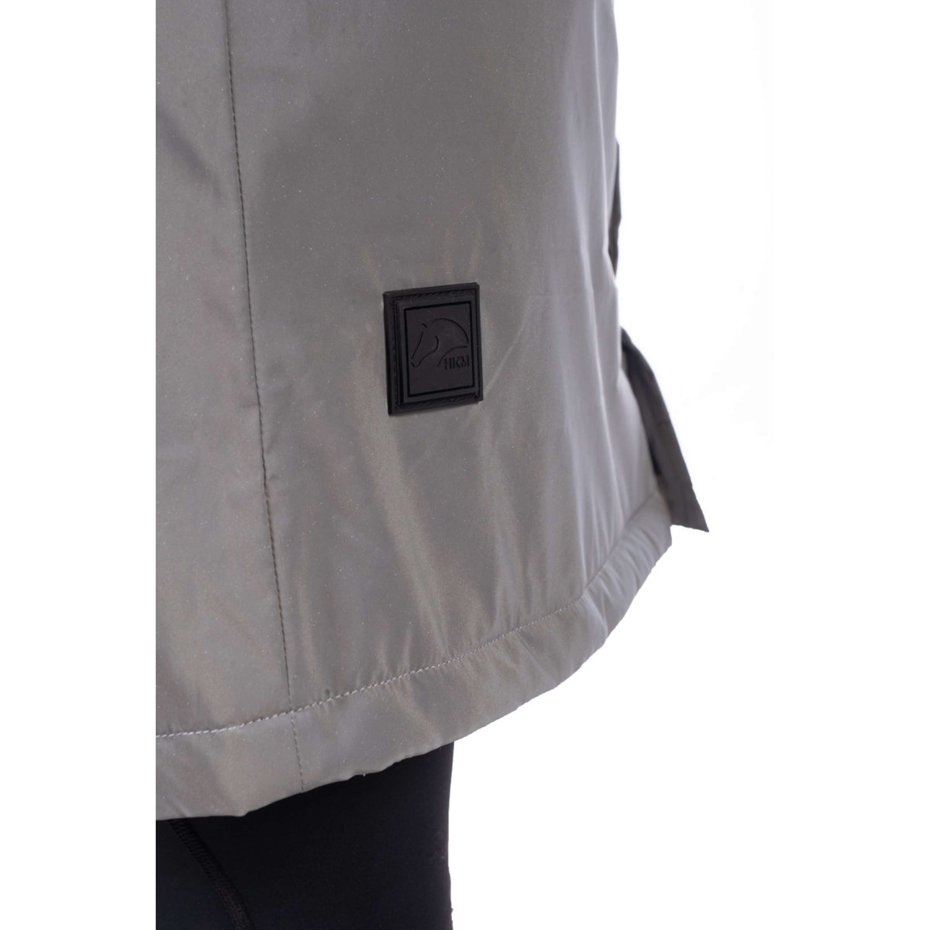 HKM Long Raincoat Washington Grey/Silver