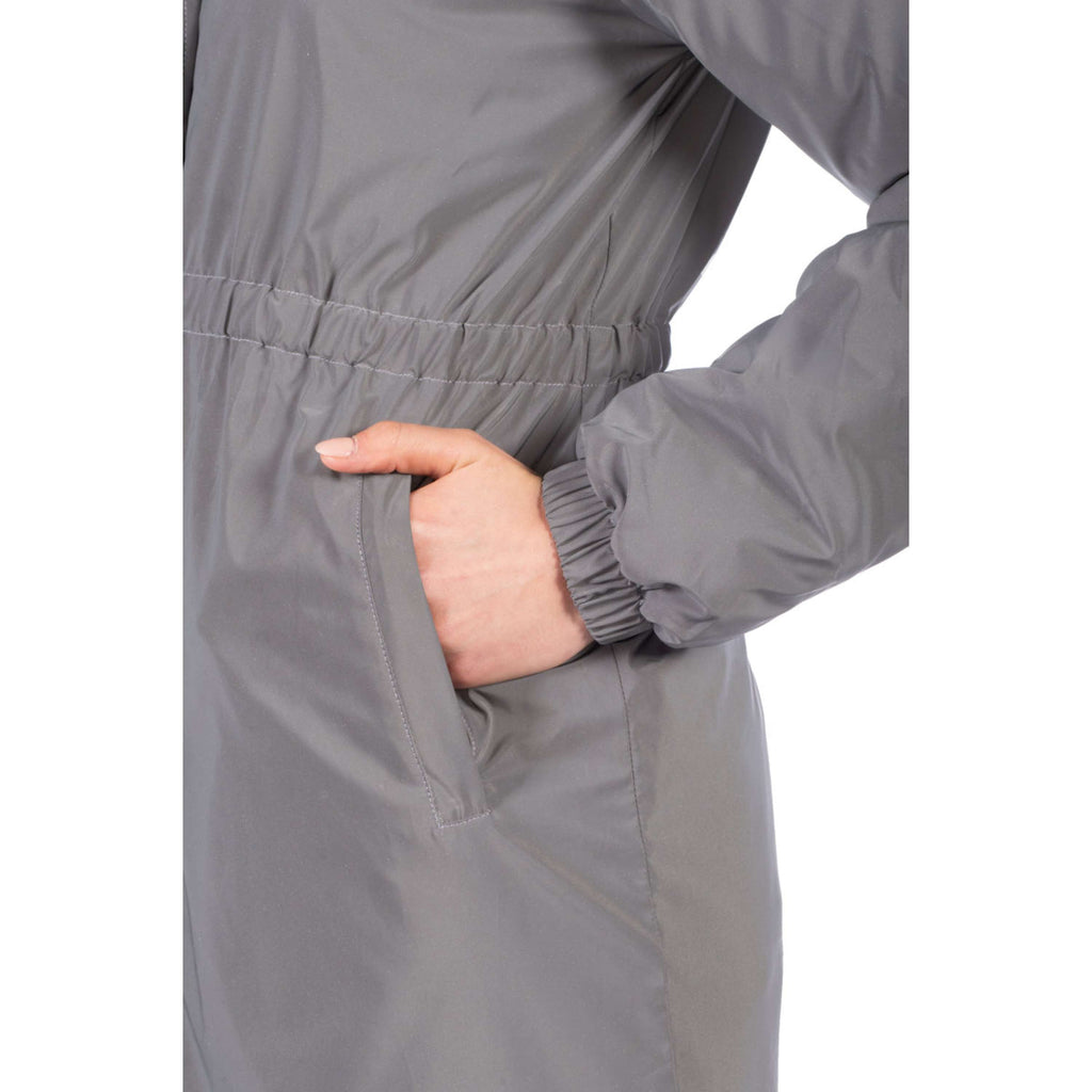 HKM Long Raincoat Washington Grey/Silver
