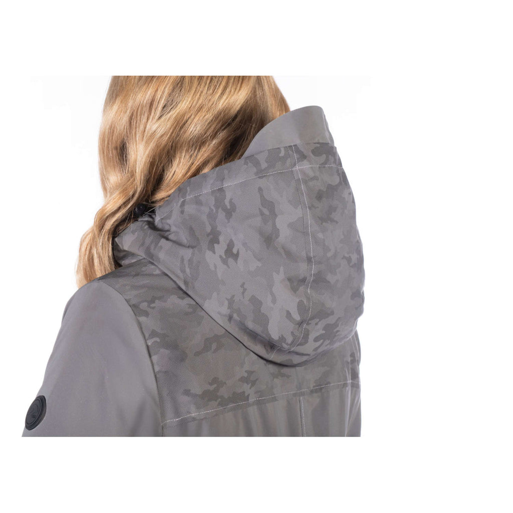 HKM Long Raincoat Washington Grey/Silver
