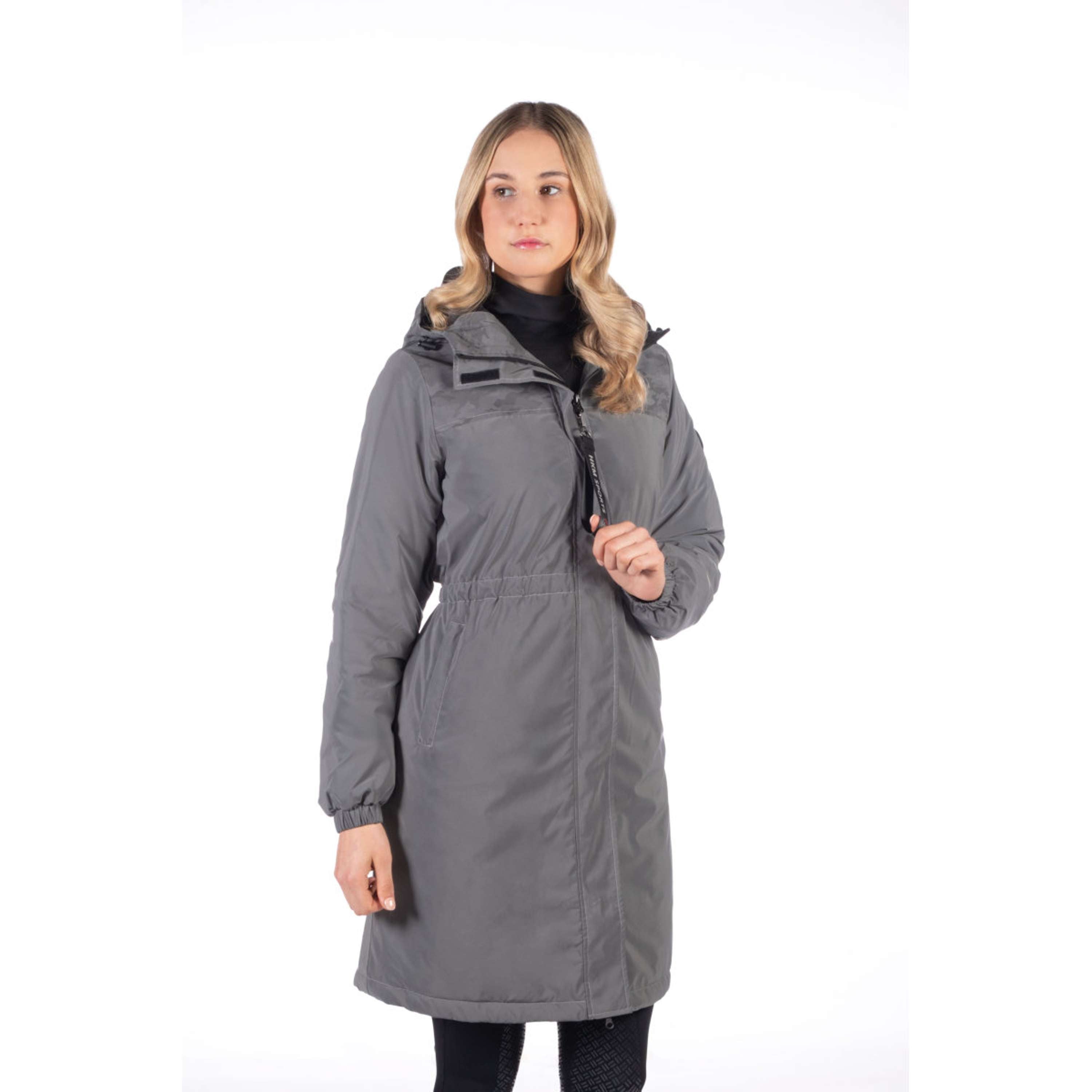 HKM Long Raincoat Washington Grey/Silver