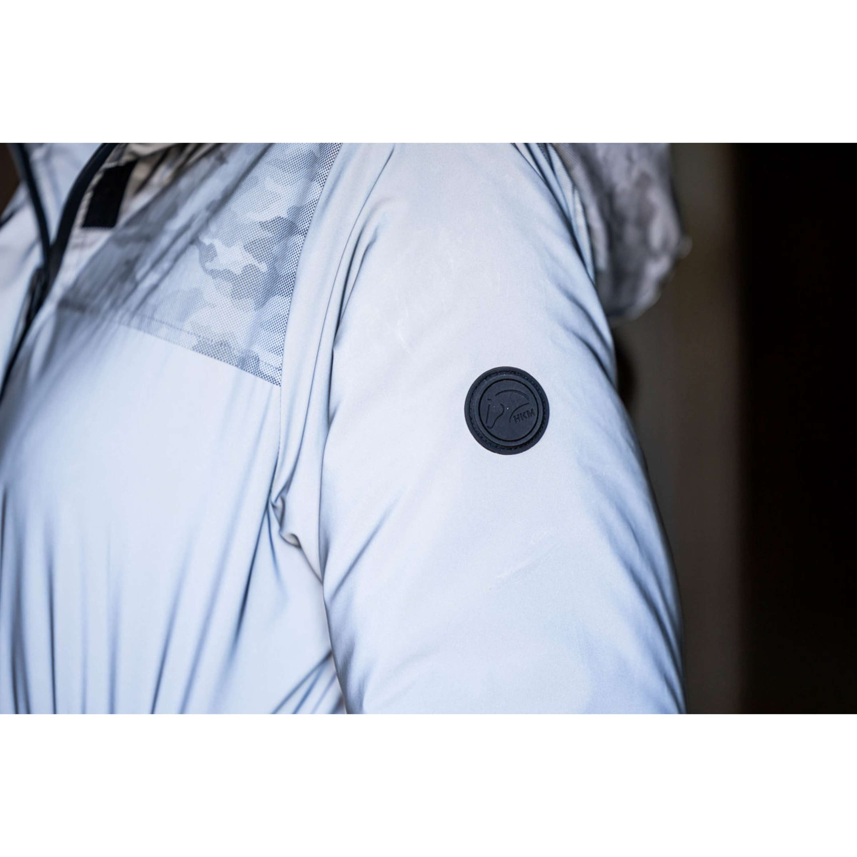 HKM Long Raincoat Washington Grey/Silver