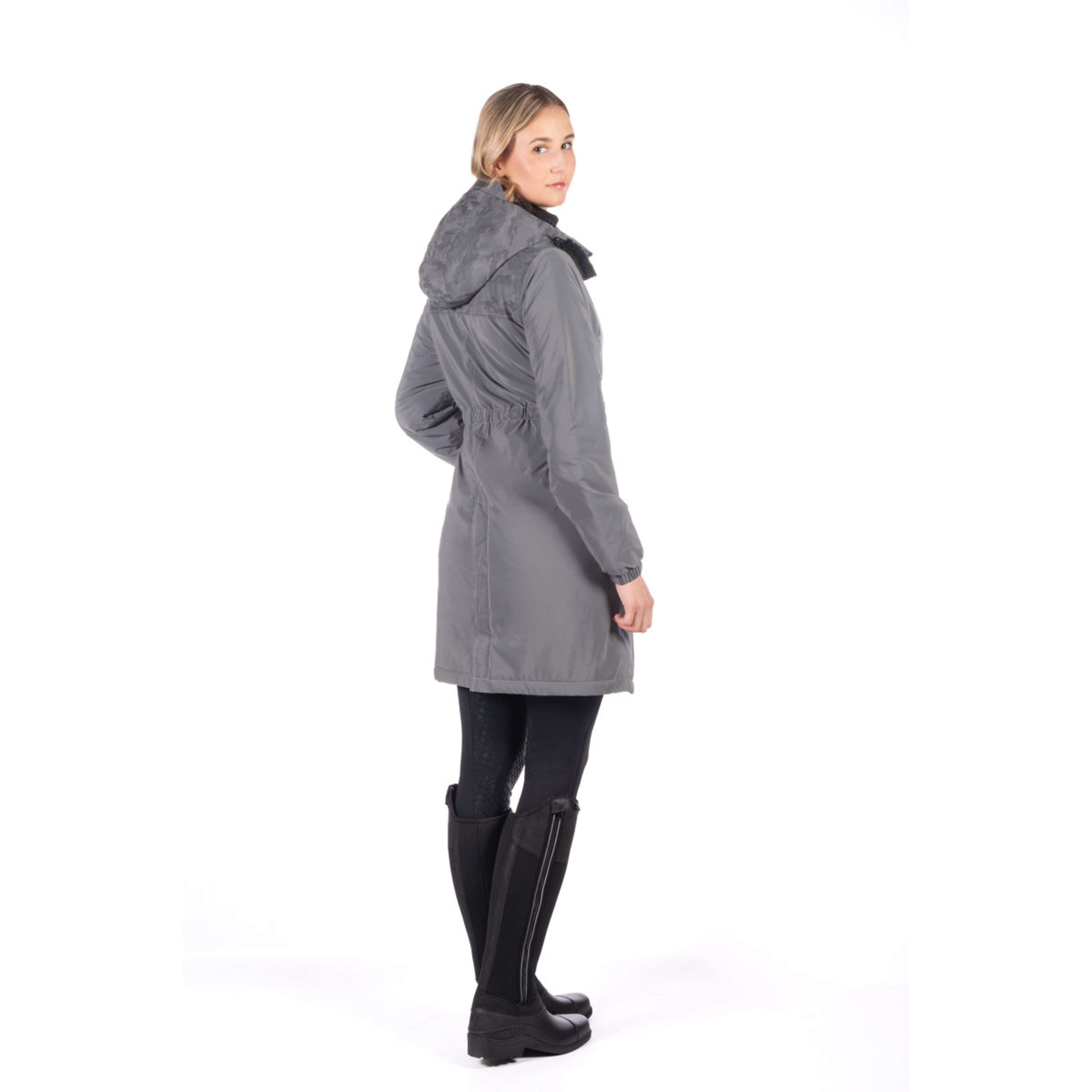 HKM Long Raincoat Washington Grey/Silver