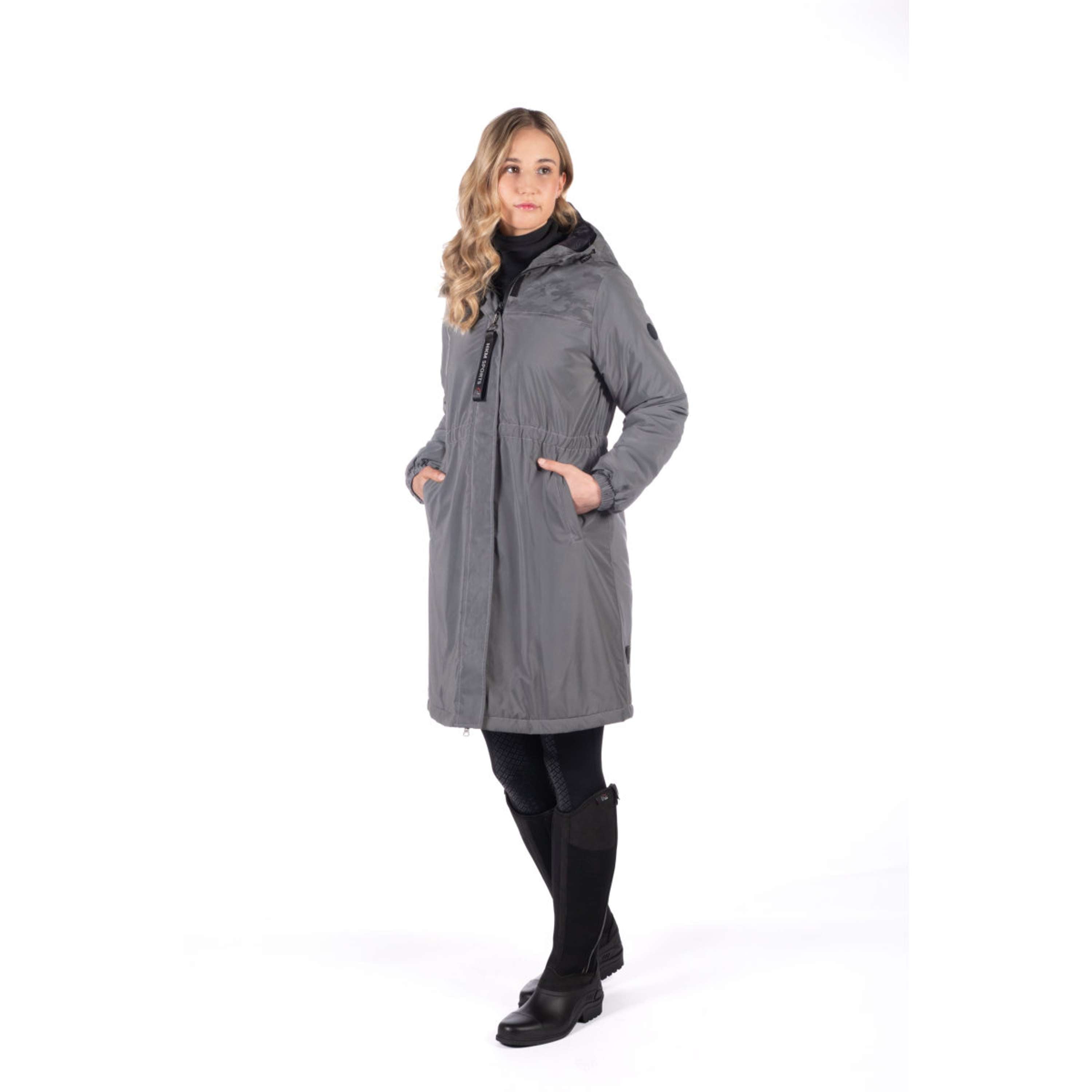 HKM Long Raincoat Washington Grey/Silver