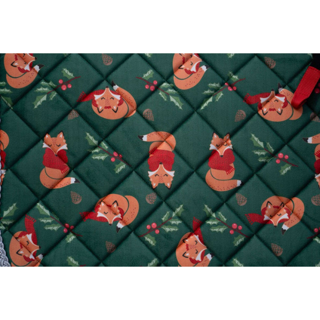 HKM Saddlepad X-Mas All Purpose Dark Green