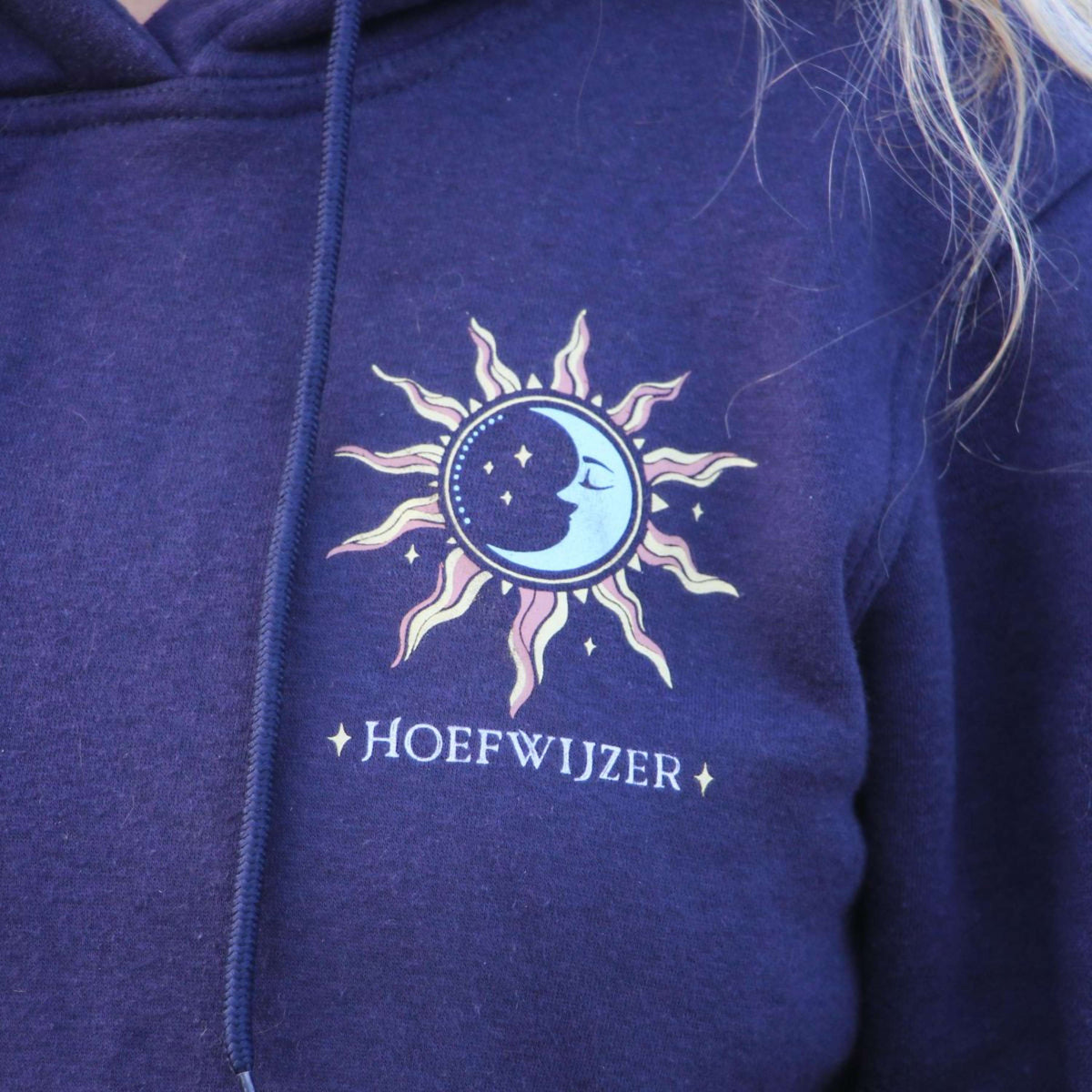 Hoefwijzer Hoodie Blue