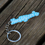 Hoefwijzer Keychain Metal Misty Blue