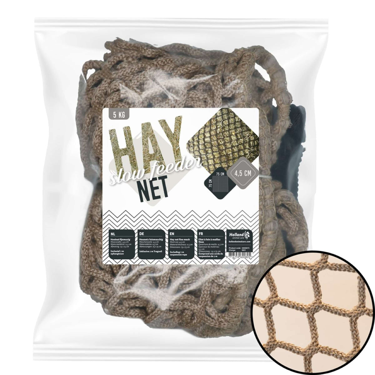 Excellent Hay Slowfeeder Net (Mesh Size 45mm)