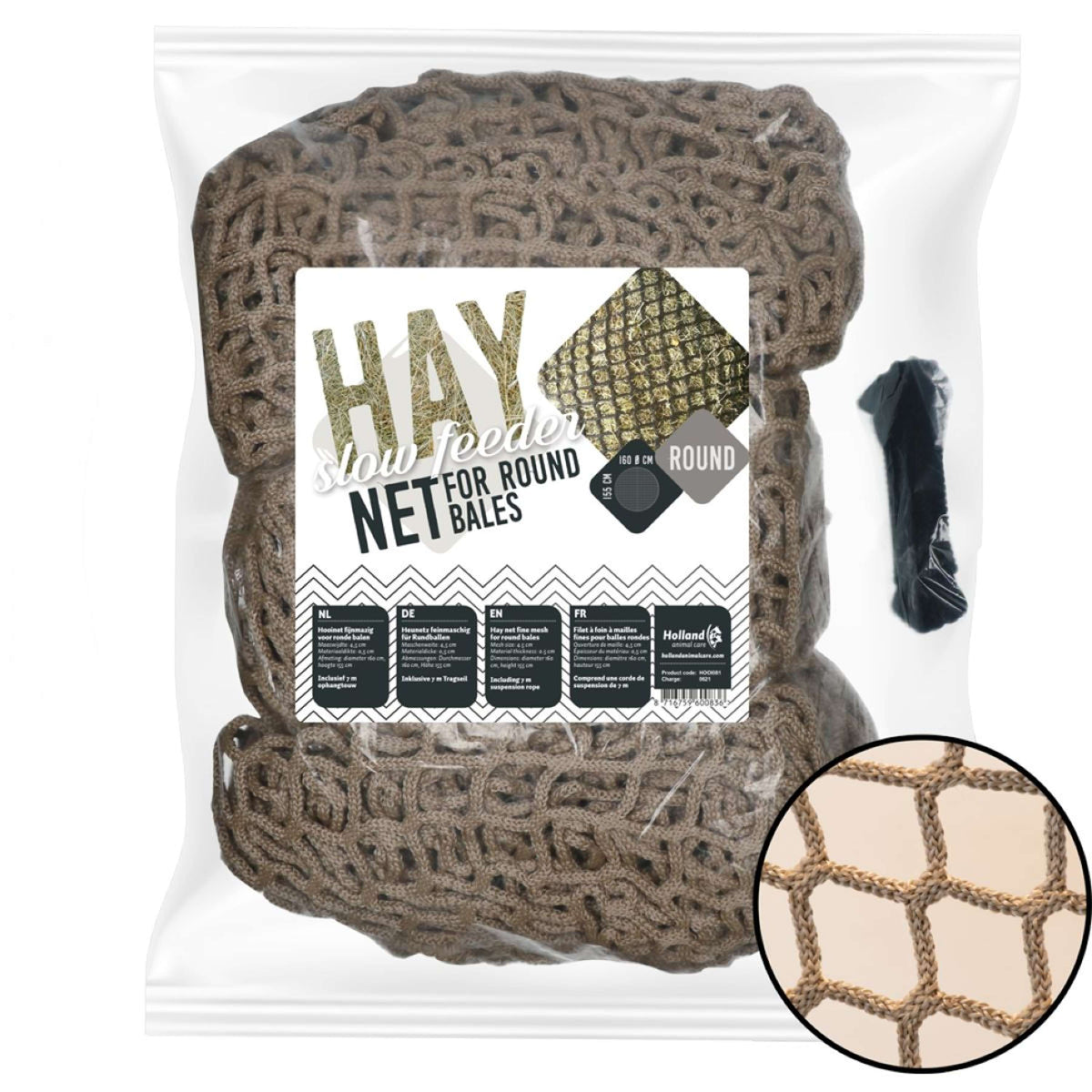 Hay Slow Feeder Hay Slowfeeder Net Round Bale